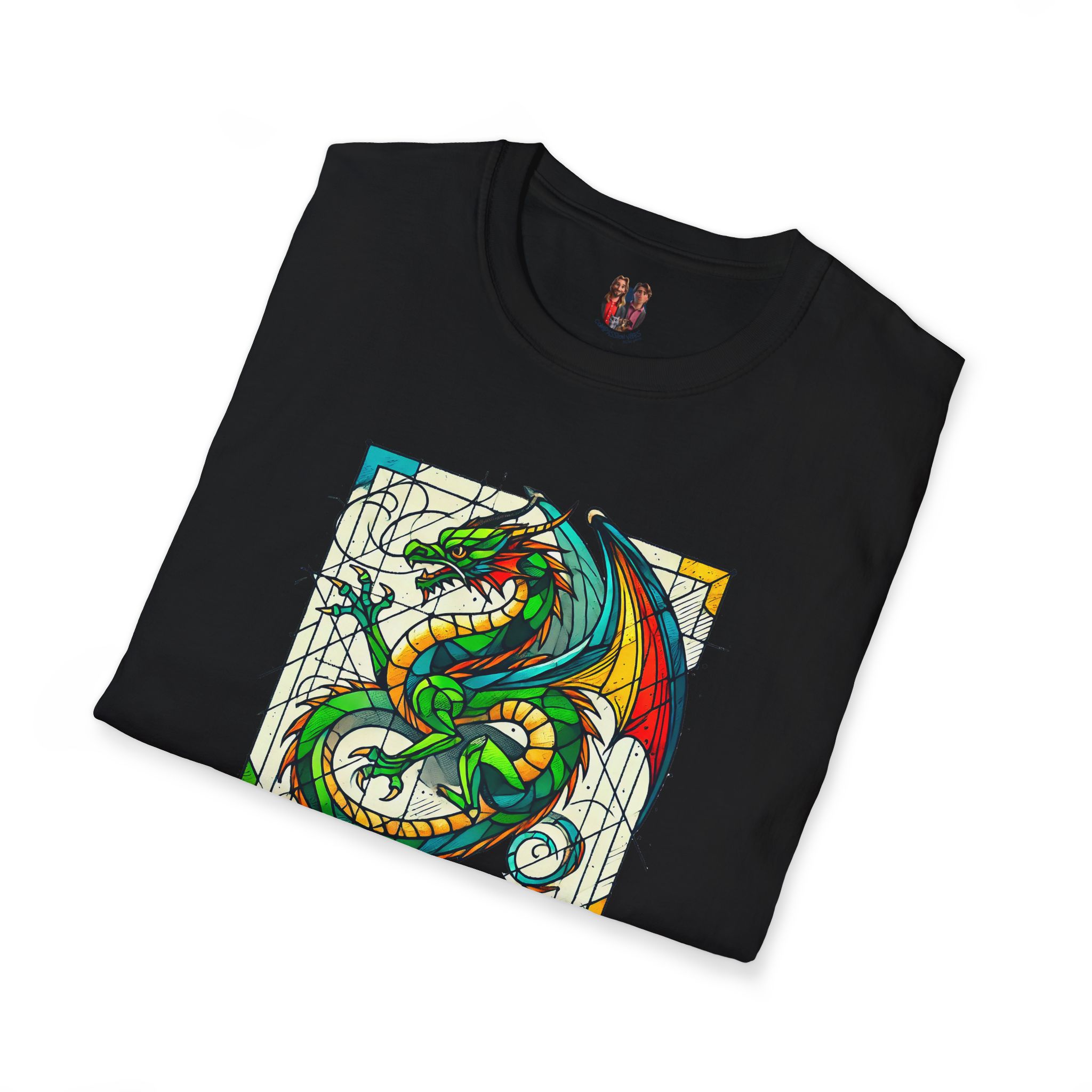 Dragon Fantasy tshirt - Mythical Dragon Graphic - Artistic Creature Tee - Image 5