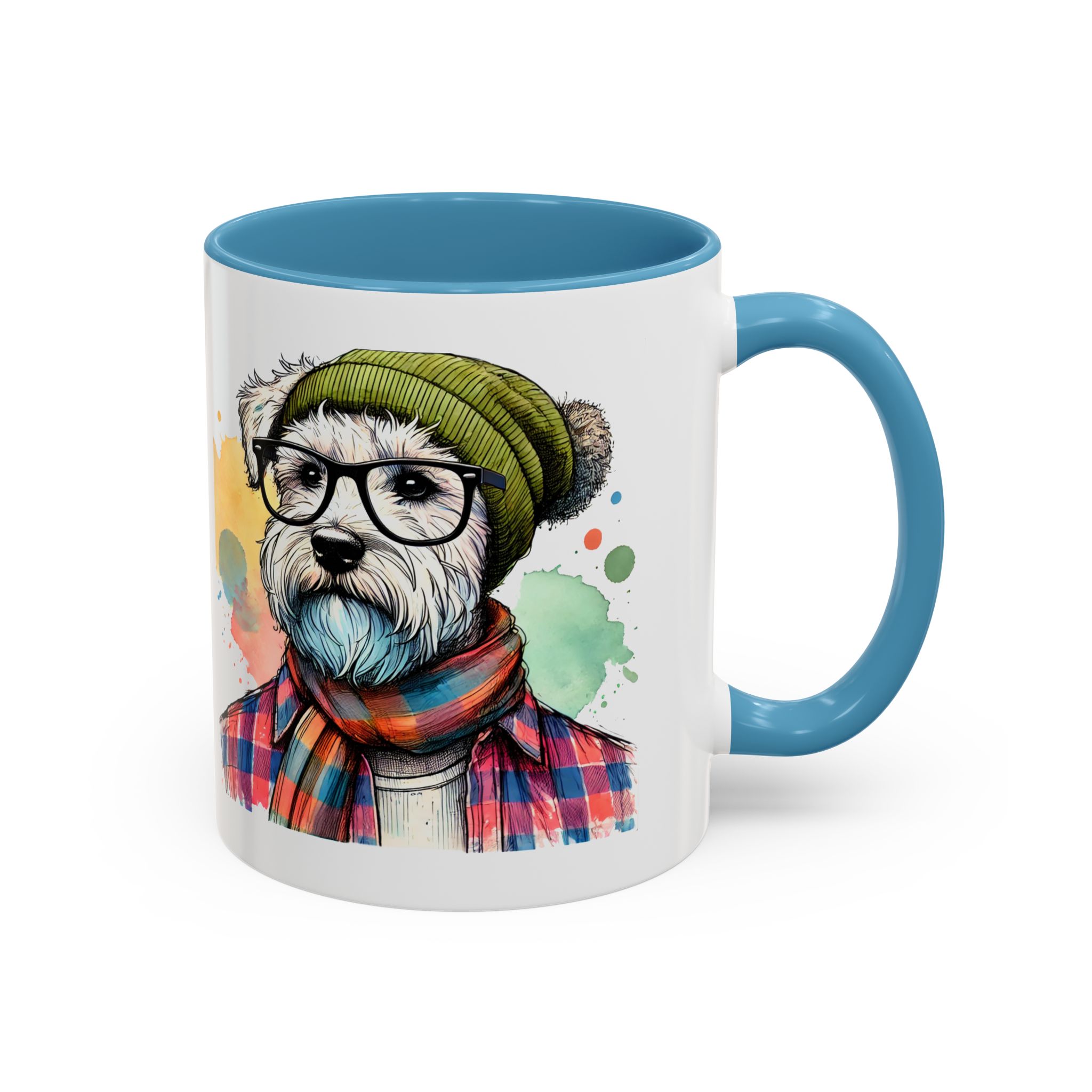 Funny mug dog Boho coffee mug funny gift pet lover hipster accessory lover tea office mug unique design - Image 33
