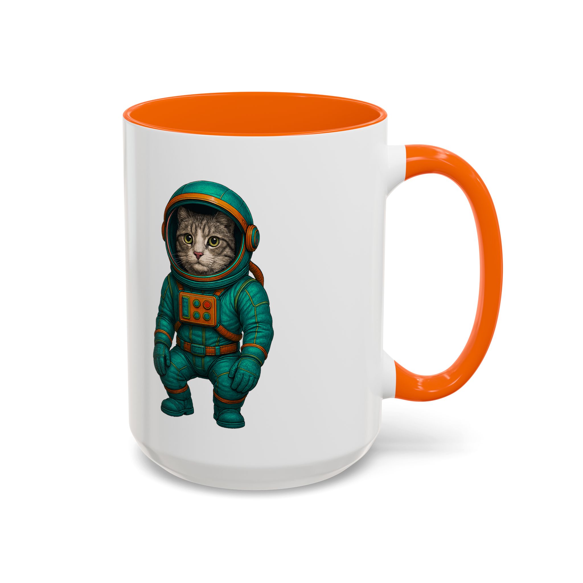 Coffee Mug funny Cat lover boho Mug Cat astronaut tea cup pet unique accessory kitten gift for her - Imagen 53