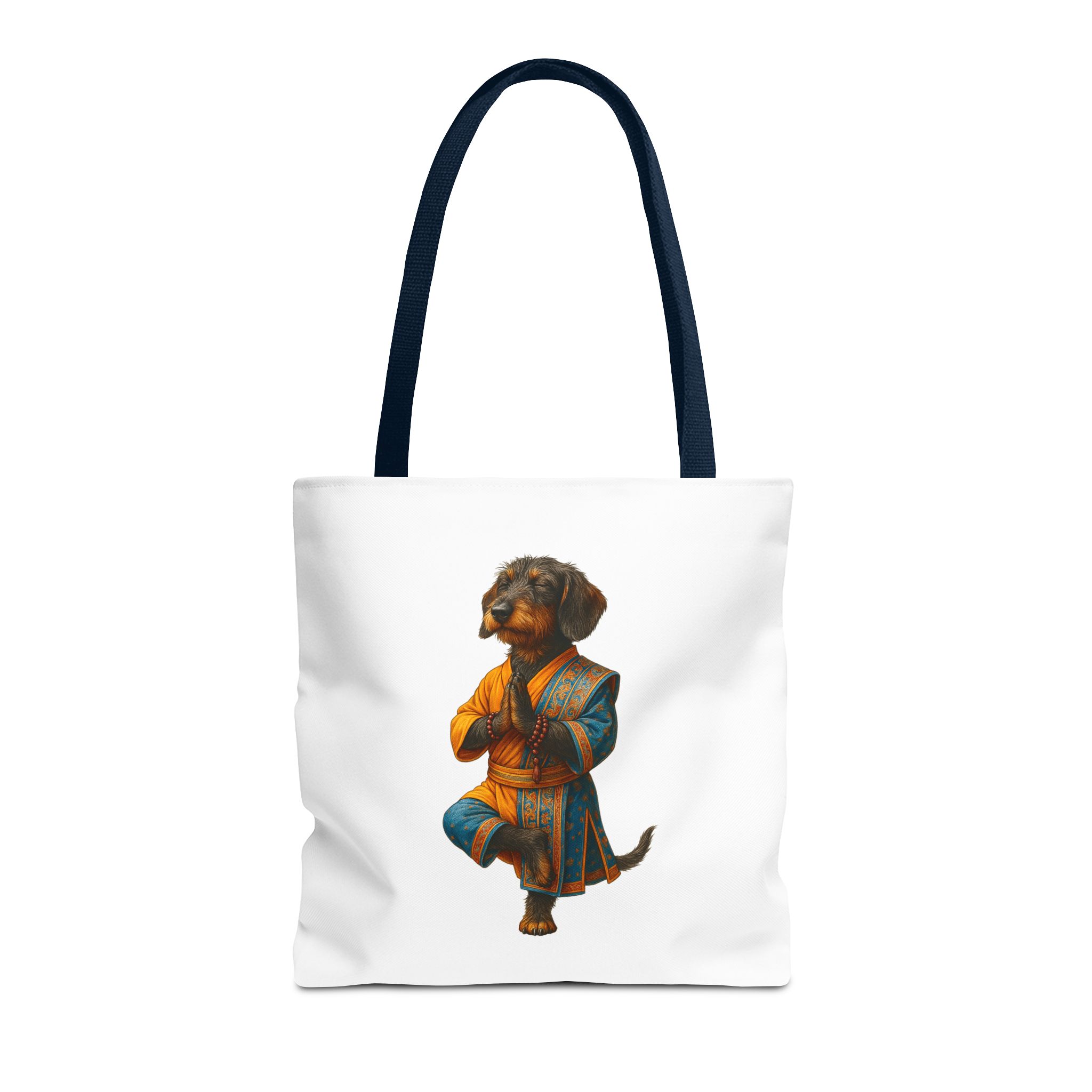 Funny canvas tote bag yoga cute tote bag dog yoga gift mindfulness shoulder bag puppy purse pet lover handbag - Imagen 27