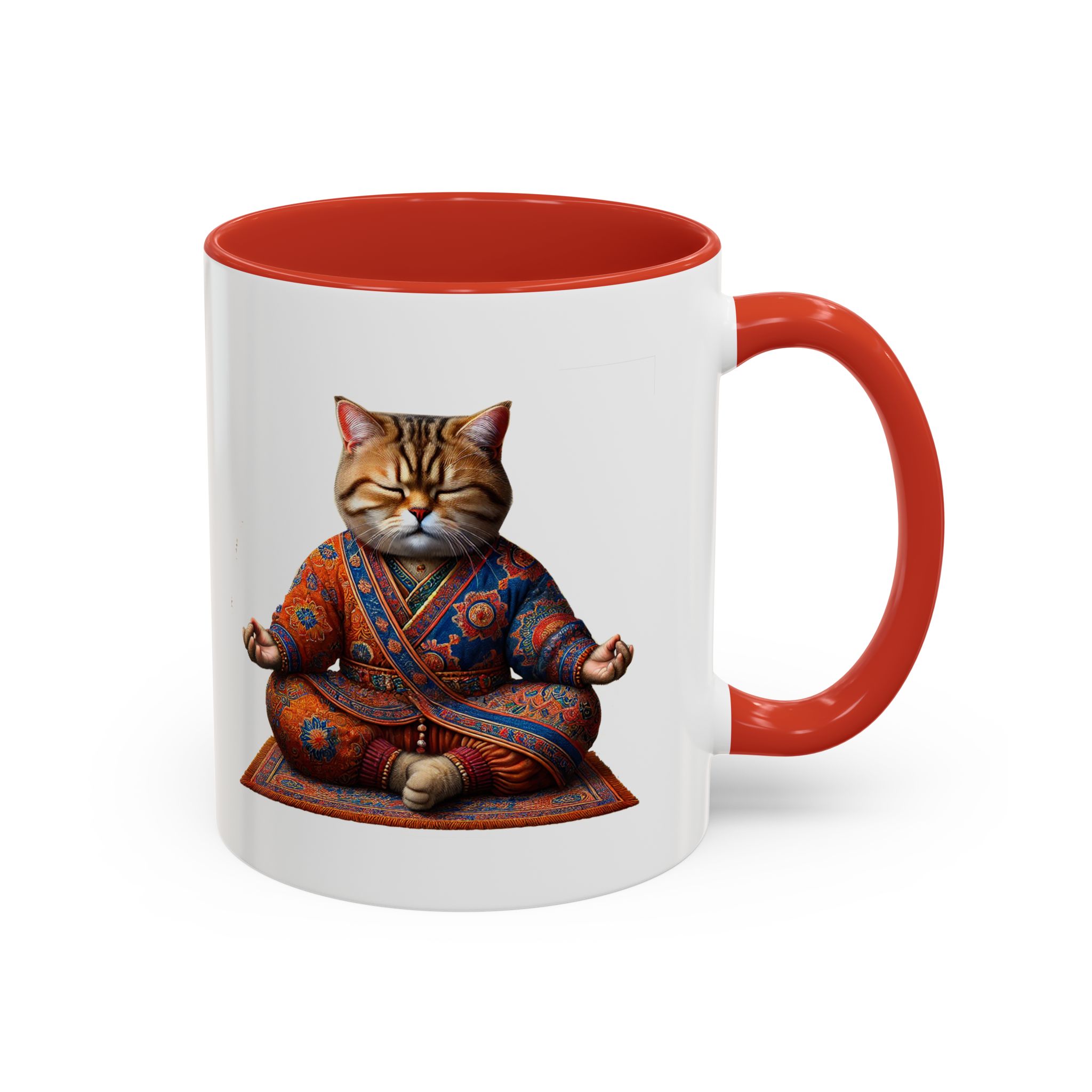 Office Mug cat lover yoga gift for mom Tea cup coffee Mug meditation accessory mindfulness pet design - Image 17