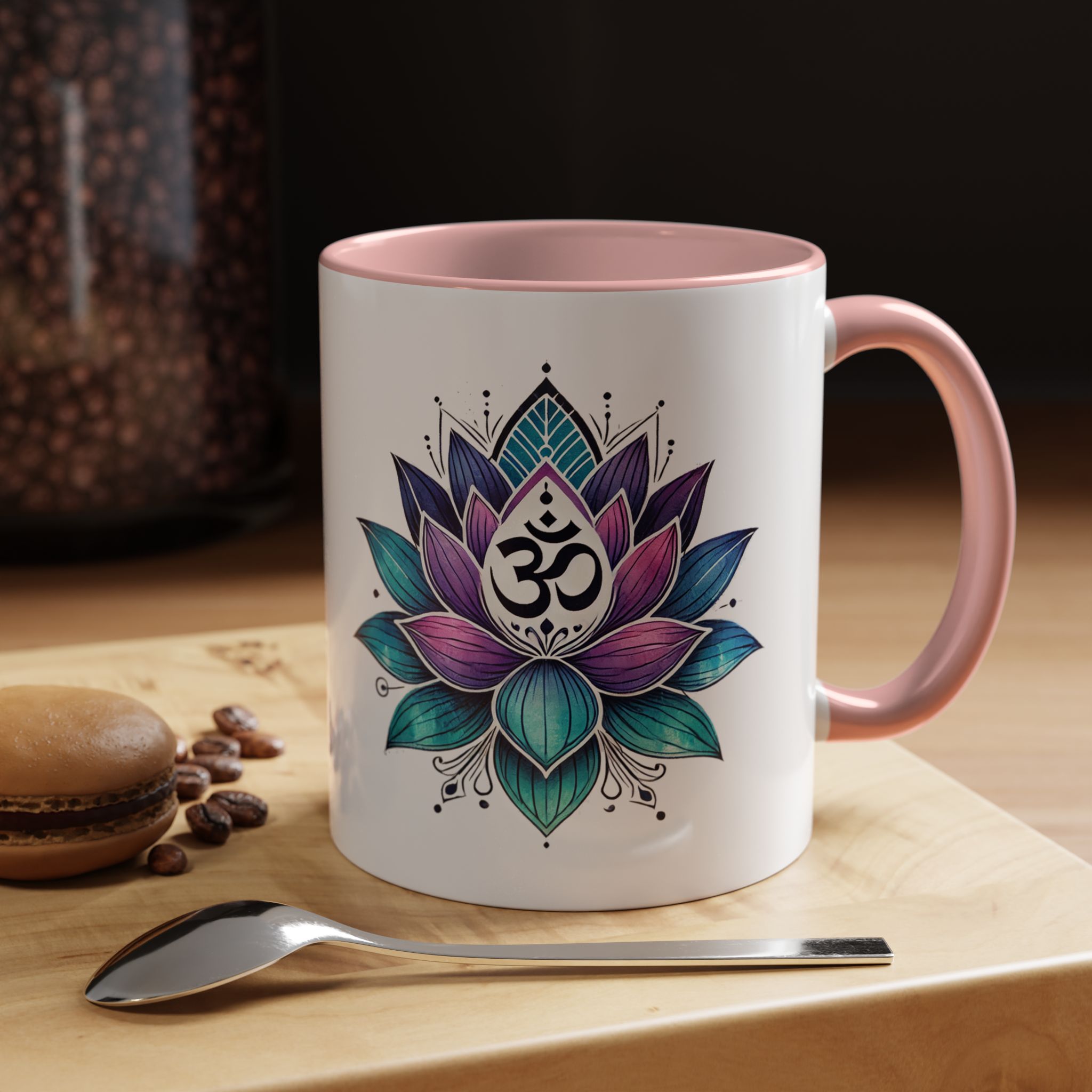 Boho office mug mindfulness mug lotus flower yoga gift coffee lover meditation accessory tea cup cute – Image 15