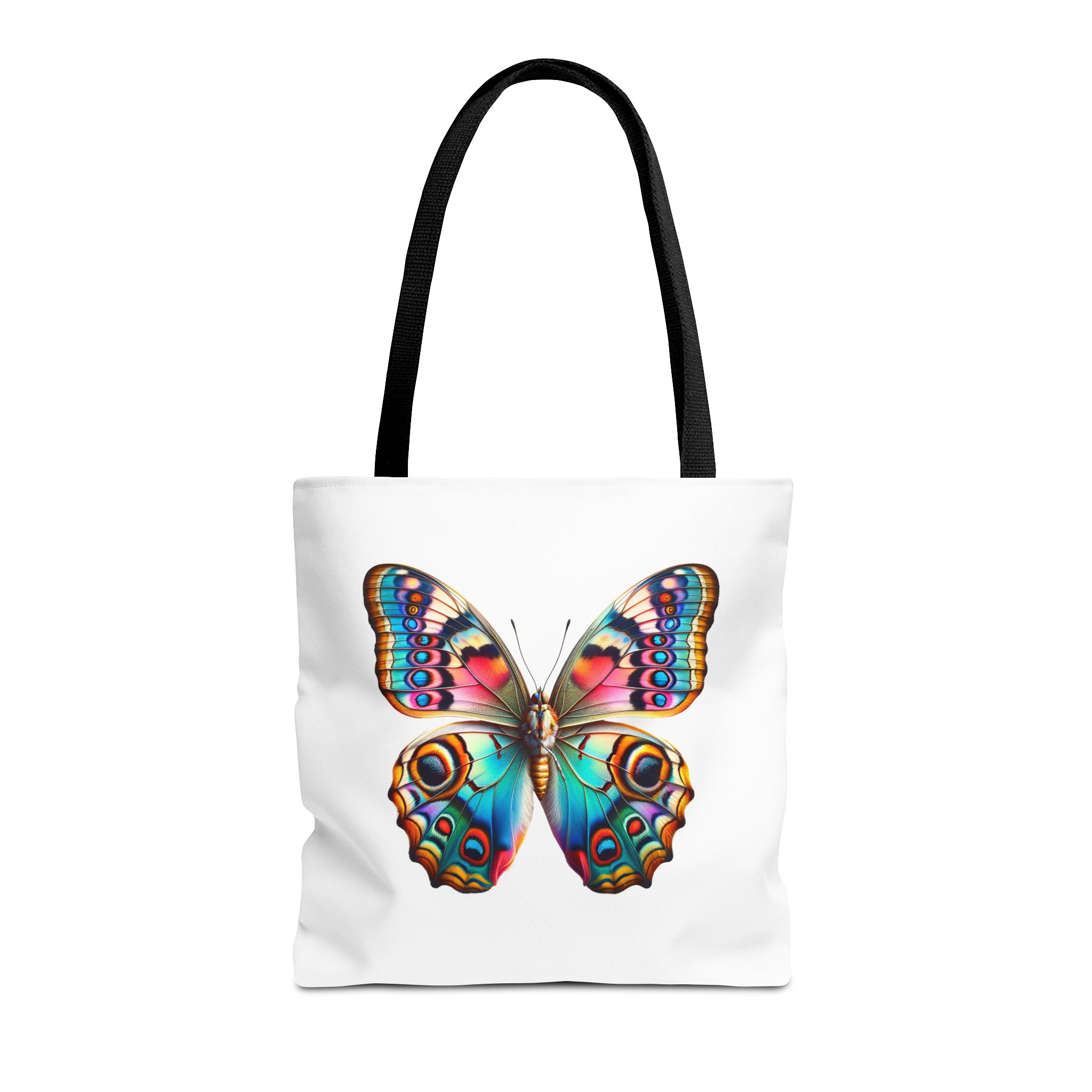 Butterfly canvas tote bag nature cute tote bag cool shoulder bag gift for her nature butterfly premium purse - Image 3