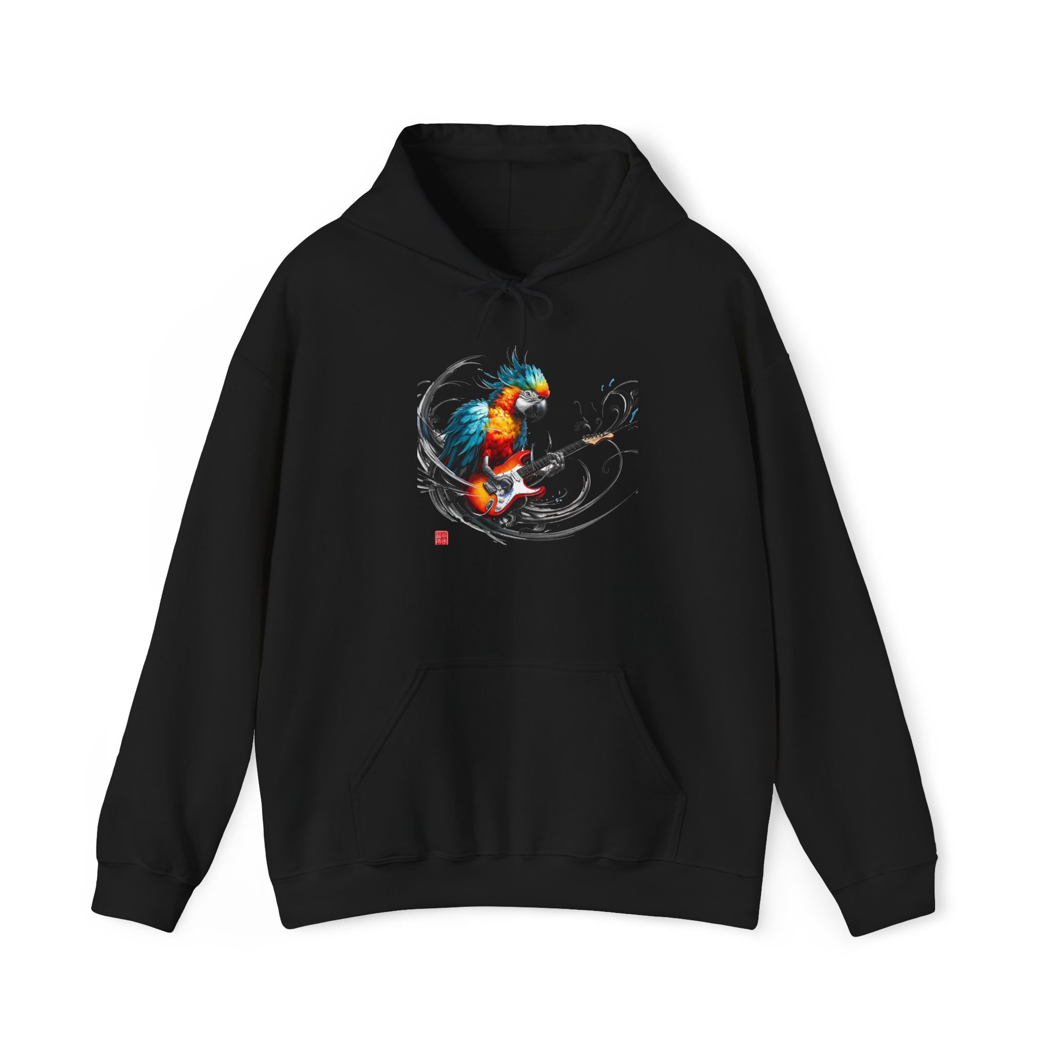 Parrot Hoodie – Vintage Bird Hoodie – Cute Parrot Sweatshirt bird print - Image 8
