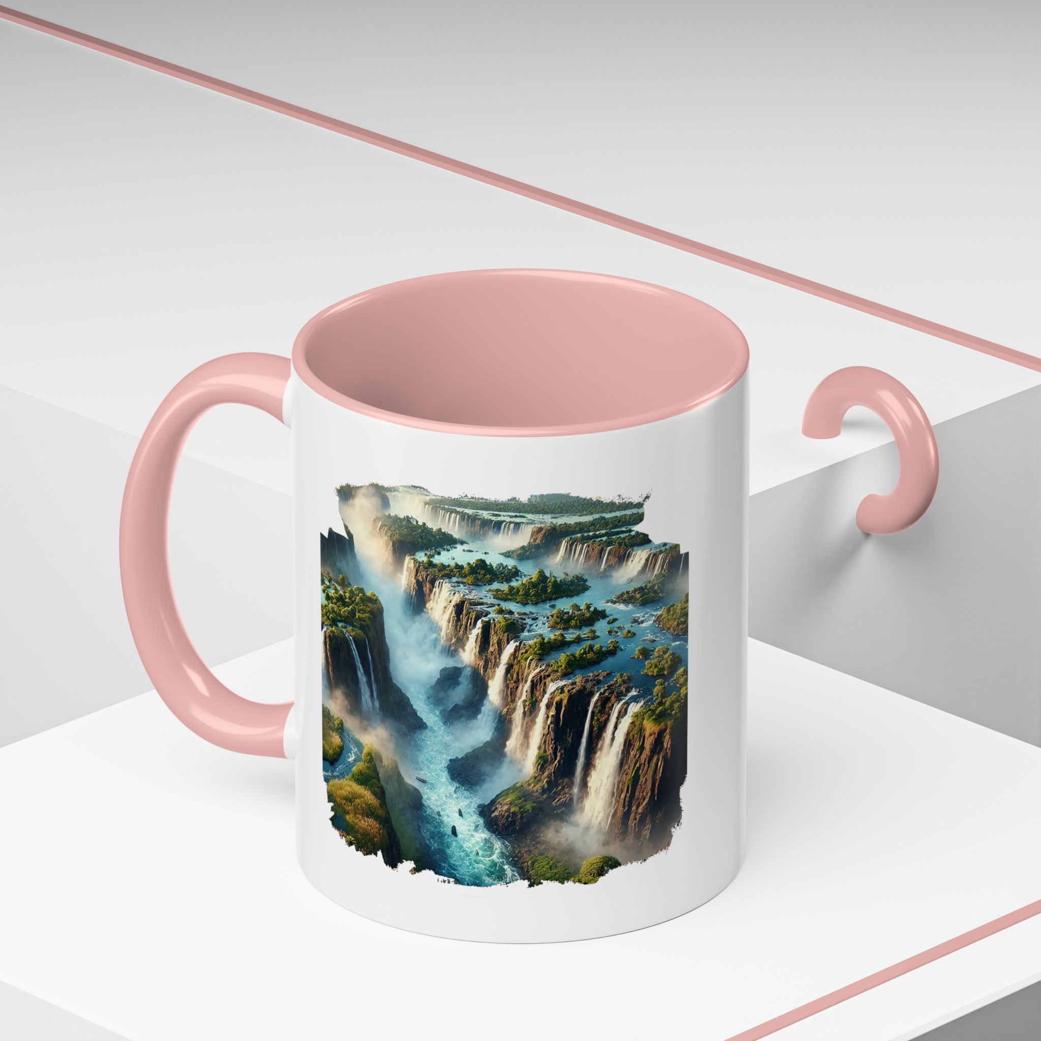Tea mug Landscape Brazil office mug nature Iguazu & igacu print boho gift coffee accessory unique cup vintage - Image 12