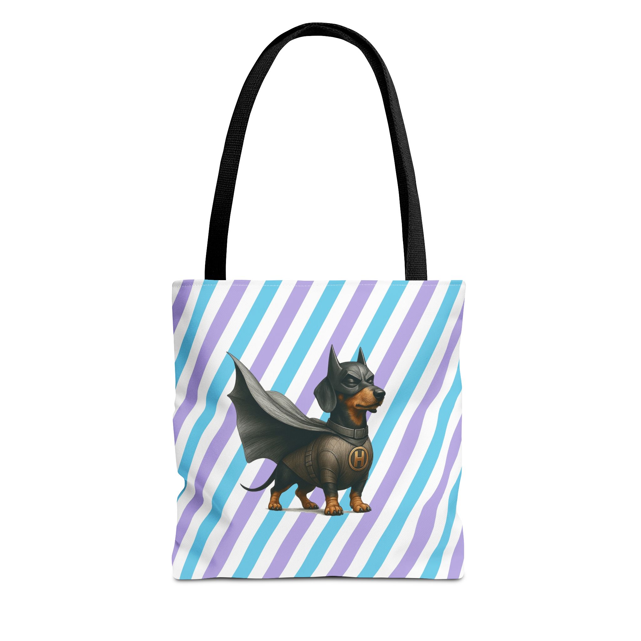 Superhero tote bag funny dog tote bag puppy vintage shoulder bag pet gift fantasy handbag dog purse