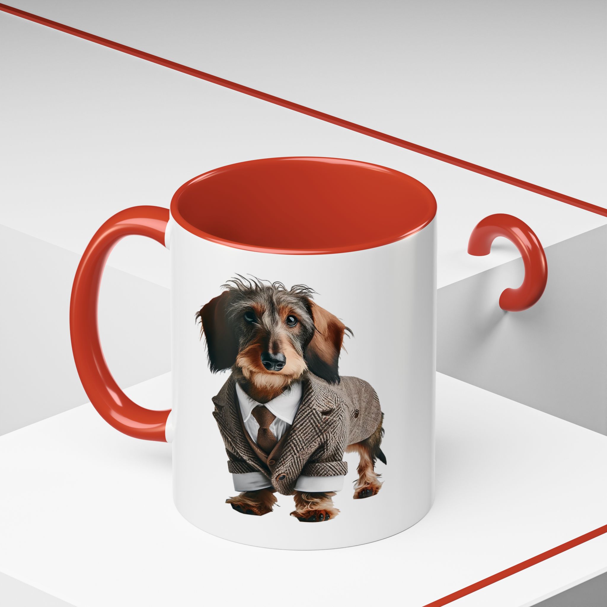 Office mug Dachshund coffee Cup Dog love gift for her unique mug boho tea cup puppy design pet accessory - Image 16