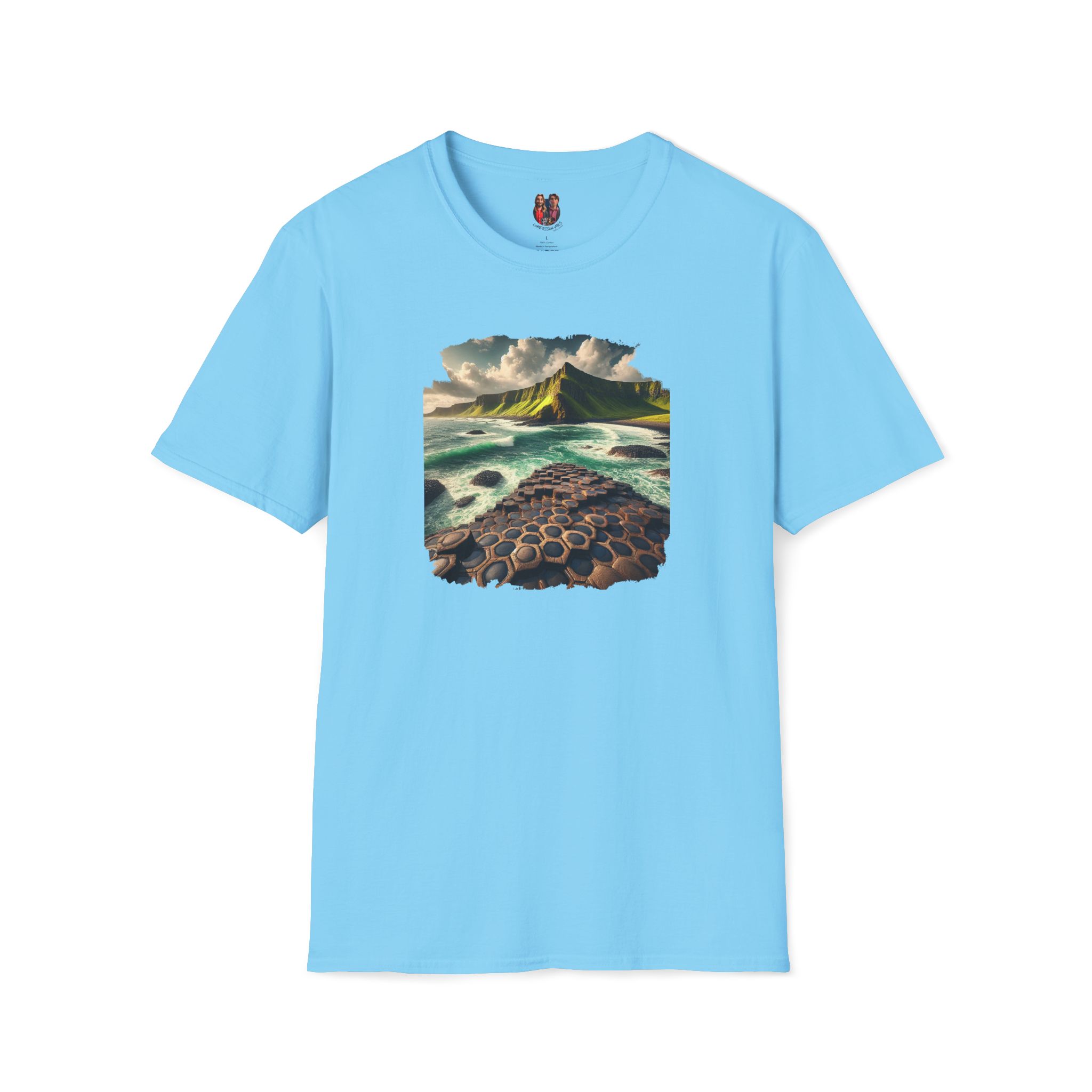 Landscape tshirt ireland graphic tee nature vintage clothing gift for dad giant causeway bushmills vintage tshirt cool comfort apparel - Image 22
