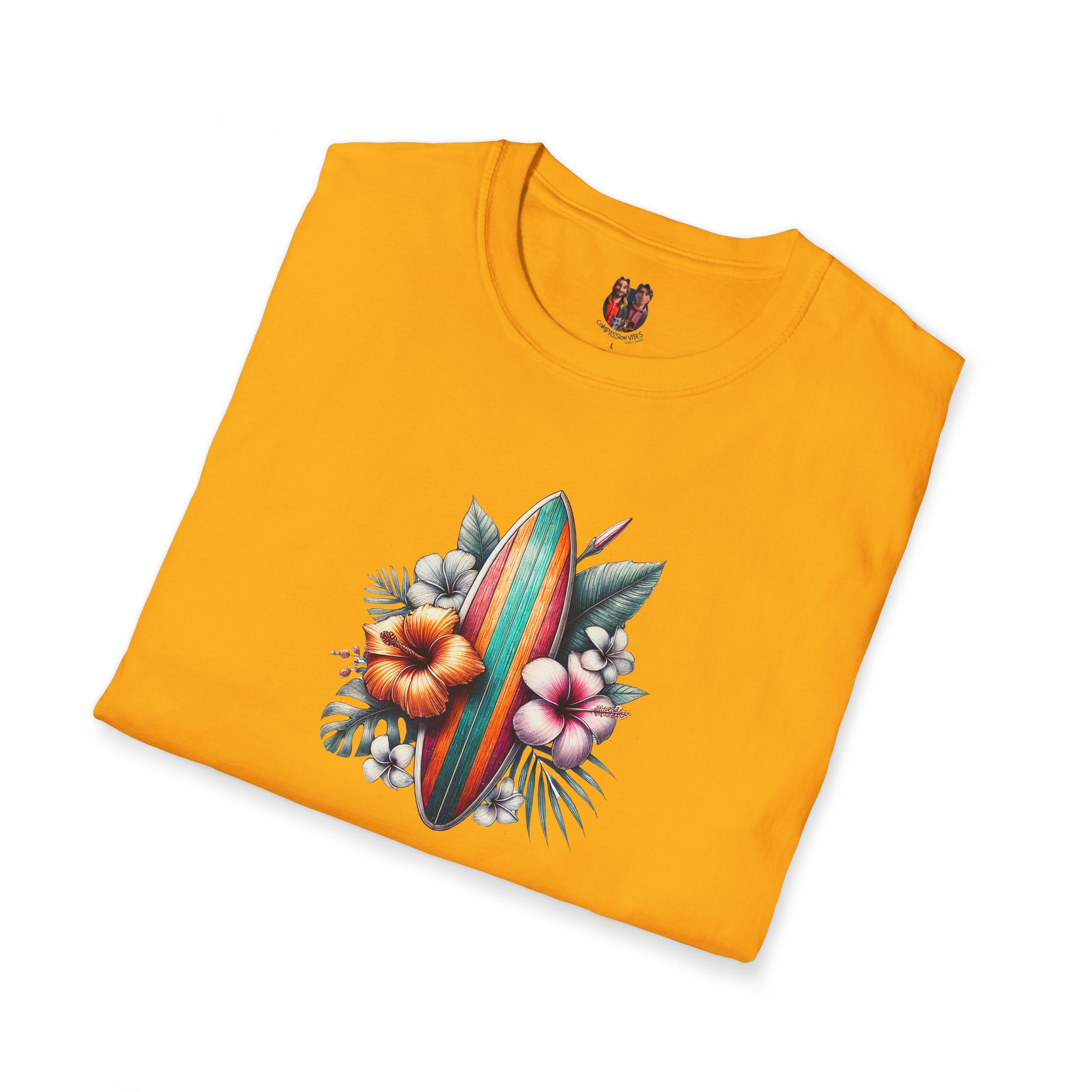 Hawaii Tropical tshirt - Island Nature Graphic - Vacation Style Tee - Image 11