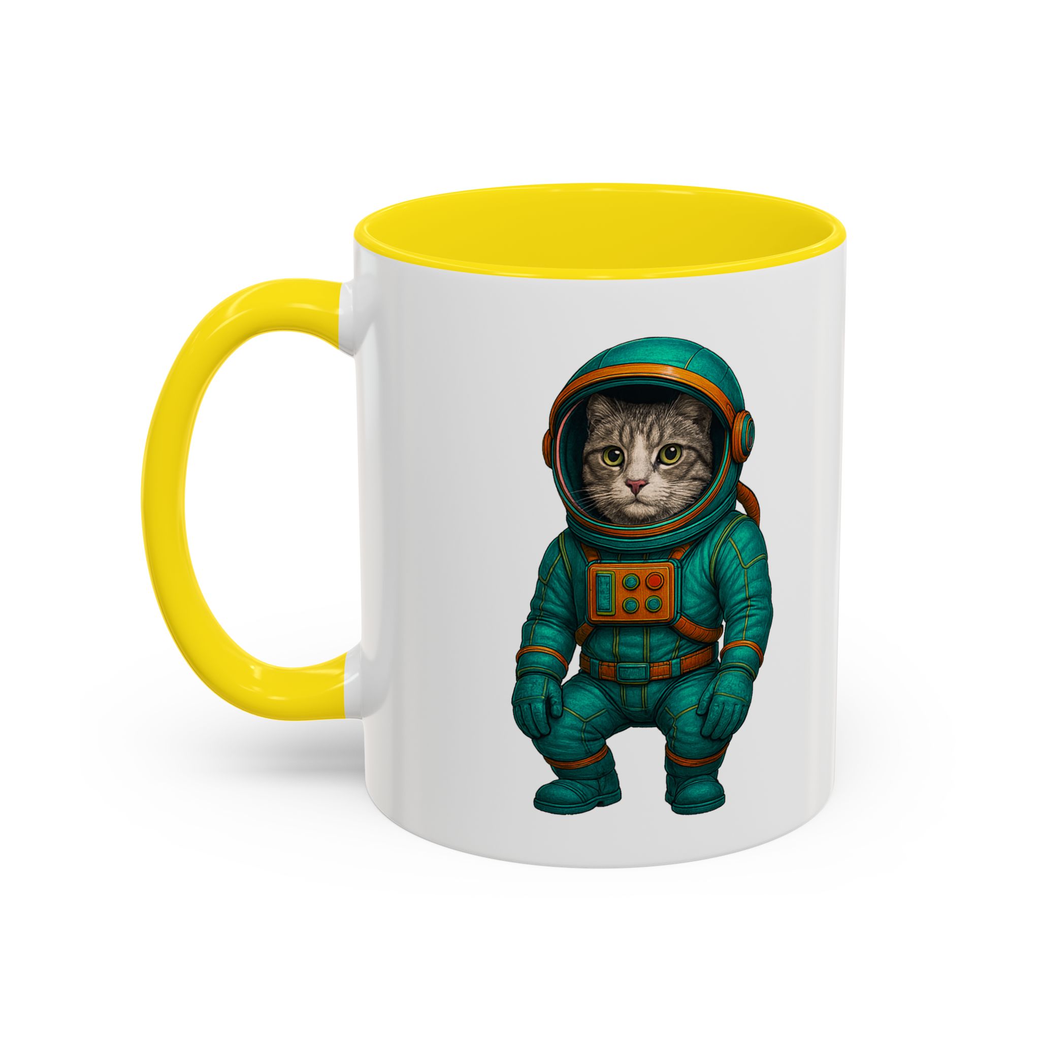 Coffee Mug funny Cat lover boho Mug Cat astronaut tea cup pet unique accessory kitten gift for her - Imagen 50