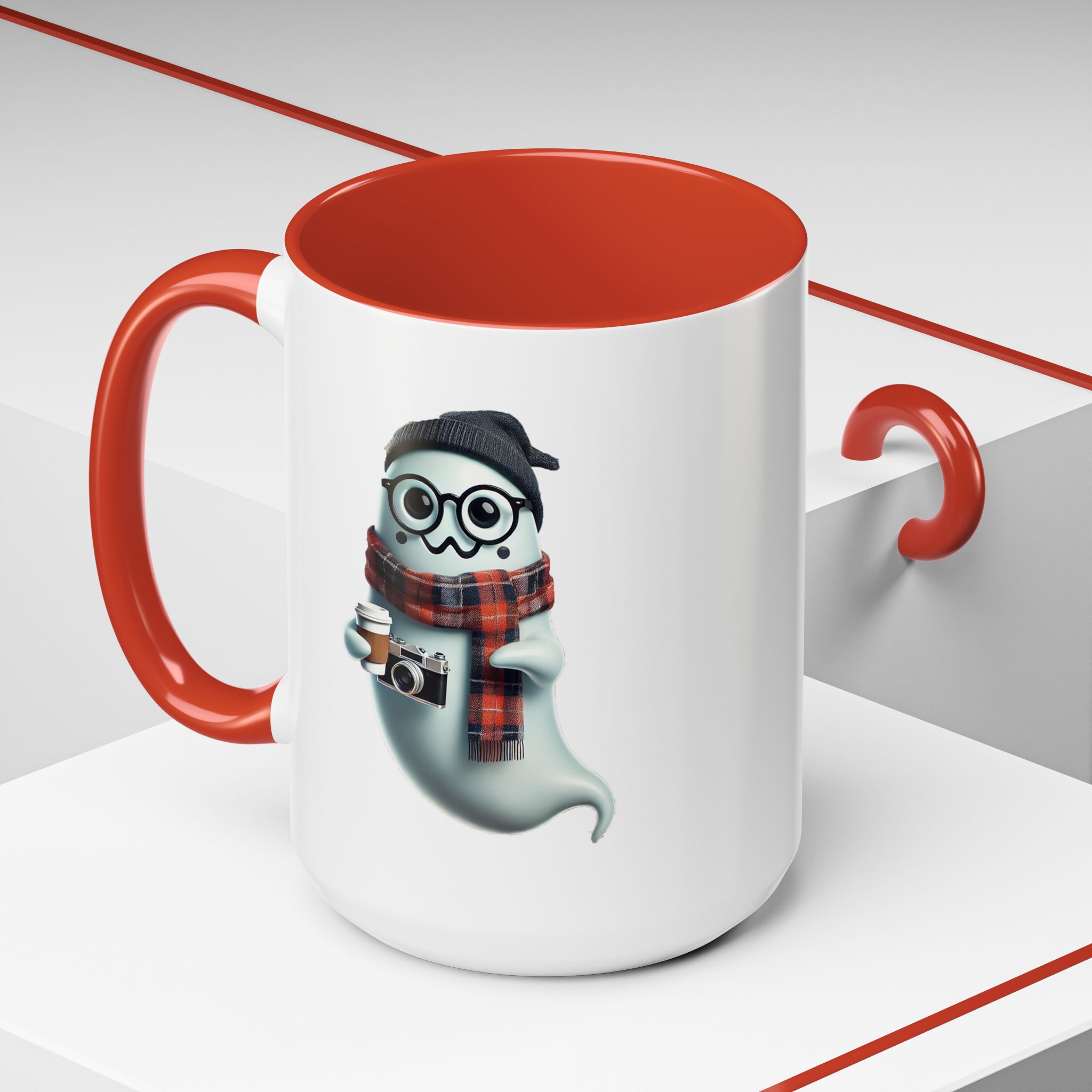 Funny mug boho Ghost coffee cup gift for him Ghost office Mug music lover accessory cool design - Image 32