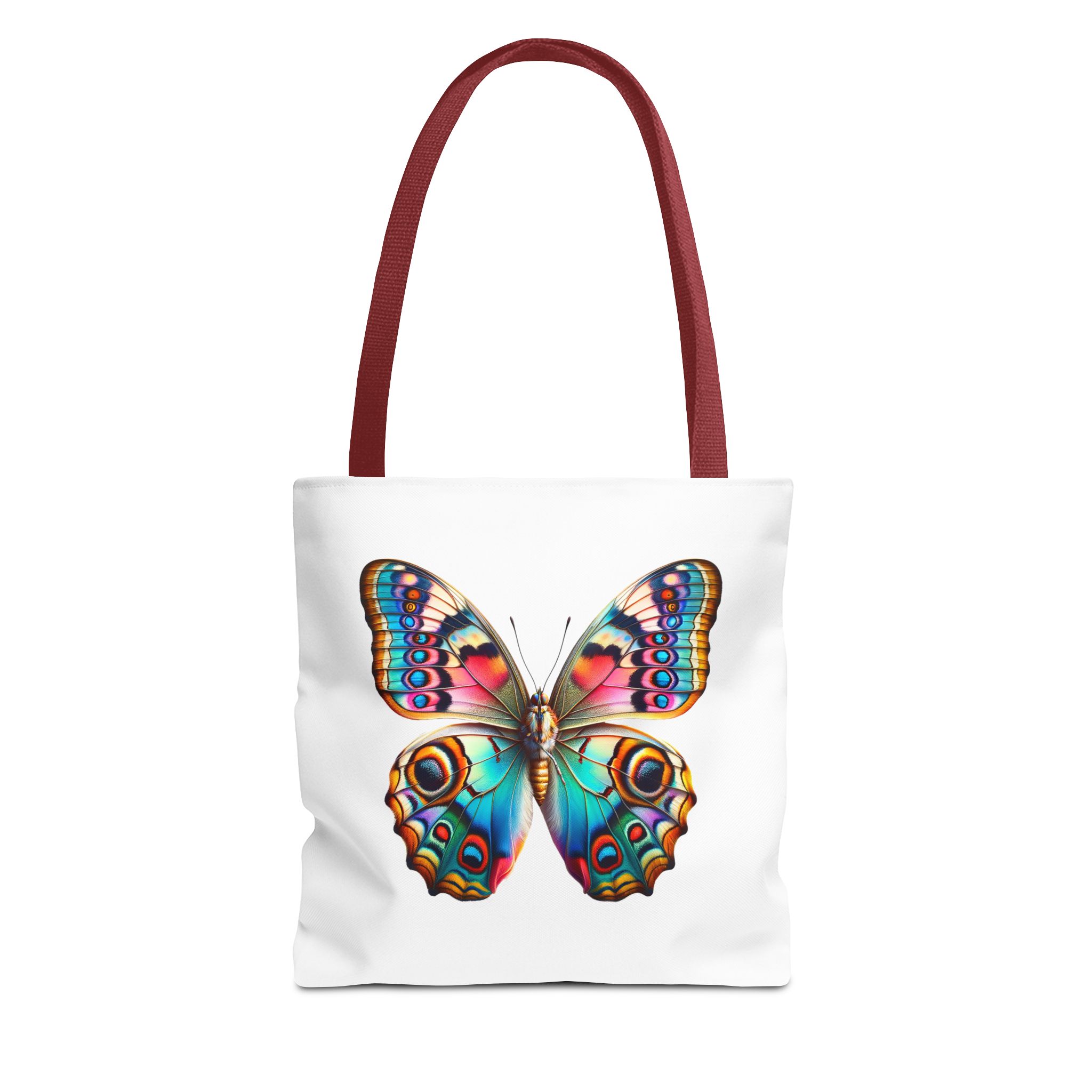 Butterfly canvas tote bag nature cute tote bag cool shoulder bag gift for her nature butterfly premium purse - Image 7