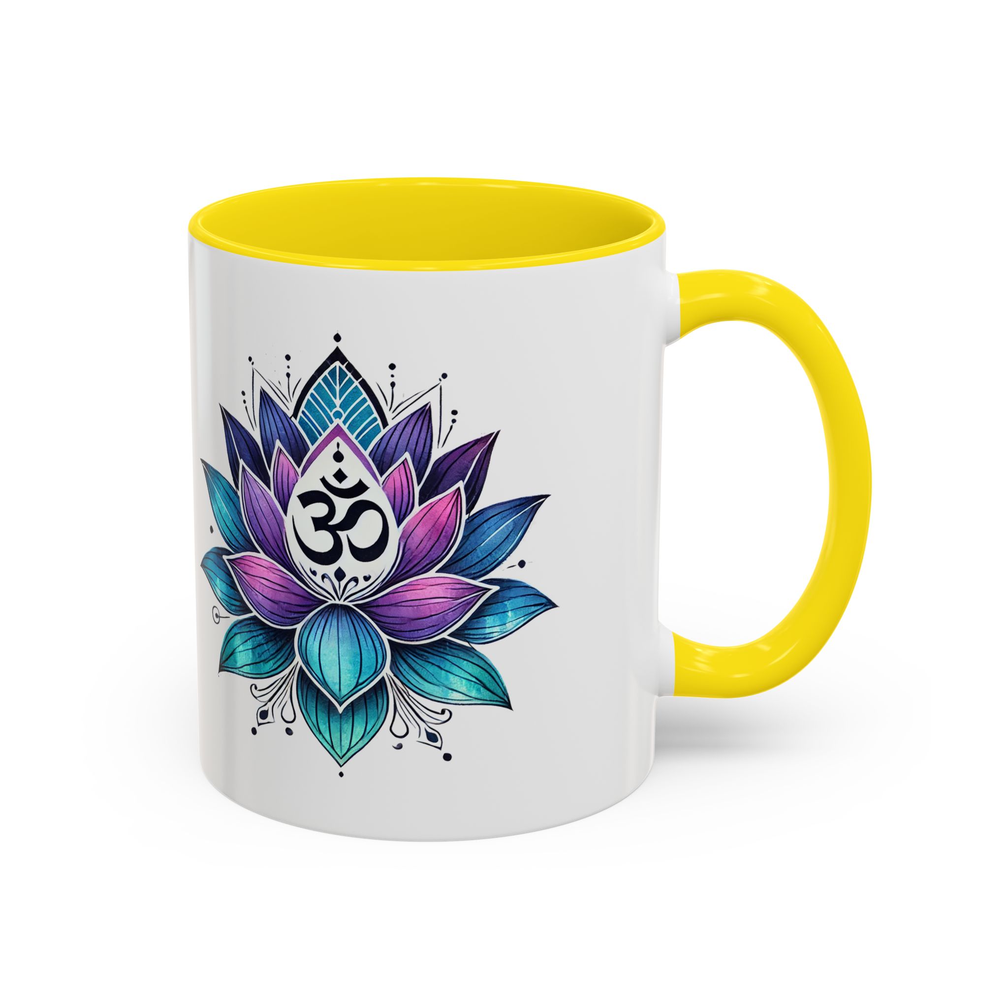 Boho office mug mindfulness mug lotus flower yoga gift coffee lover meditation accessory tea cup cute – Image 49