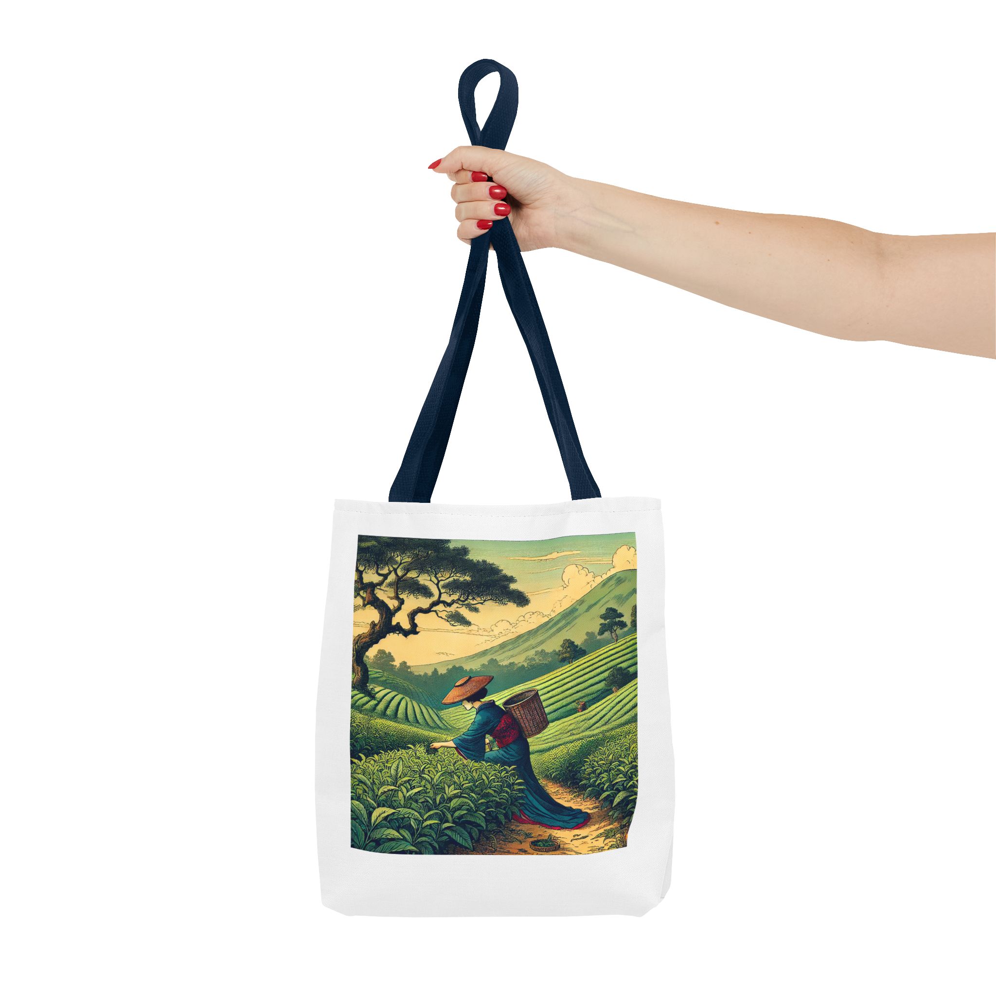 Japanese tote bag modern Asian style with ukiyo and traditional art design - Image 26