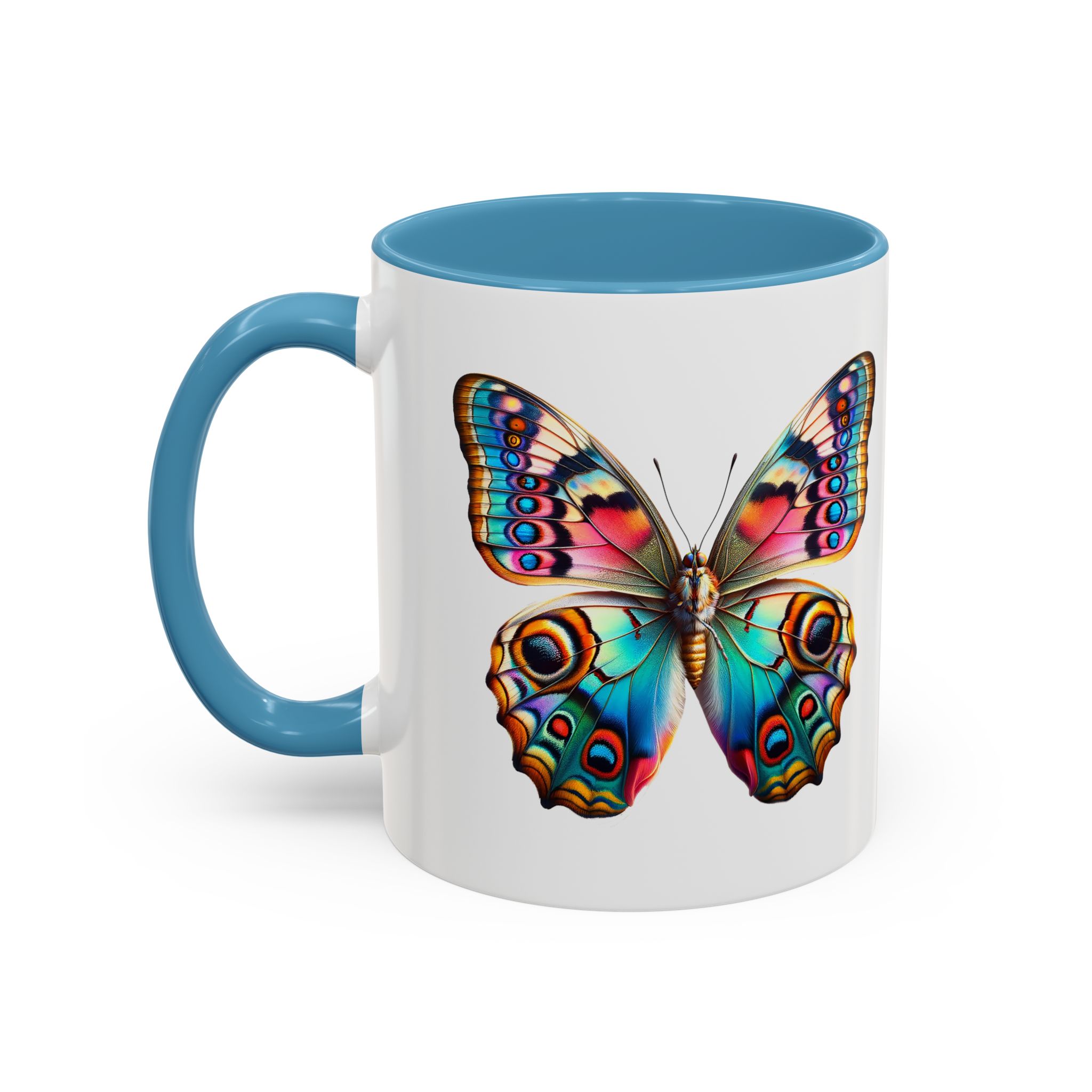 Coffee mug Butterfly unique cup boho gift for her office accessory cute mug nature design