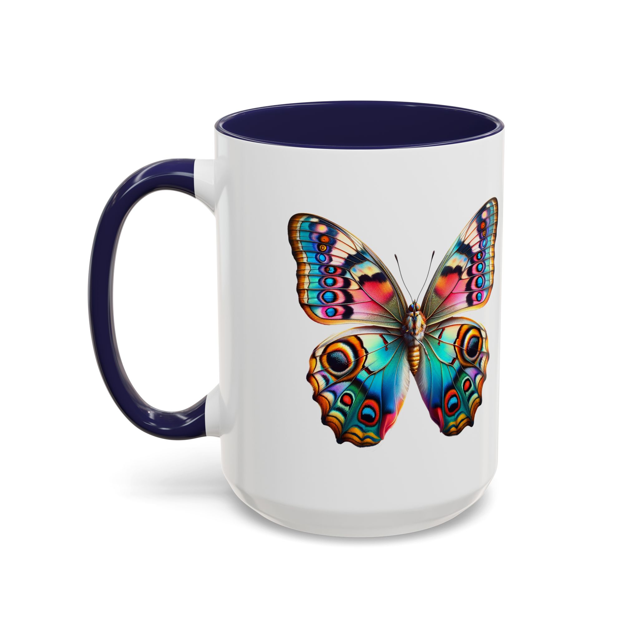 Coffee mug Butterfly unique cup boho gift for her office accessory cute mug nature design - Imagen 26