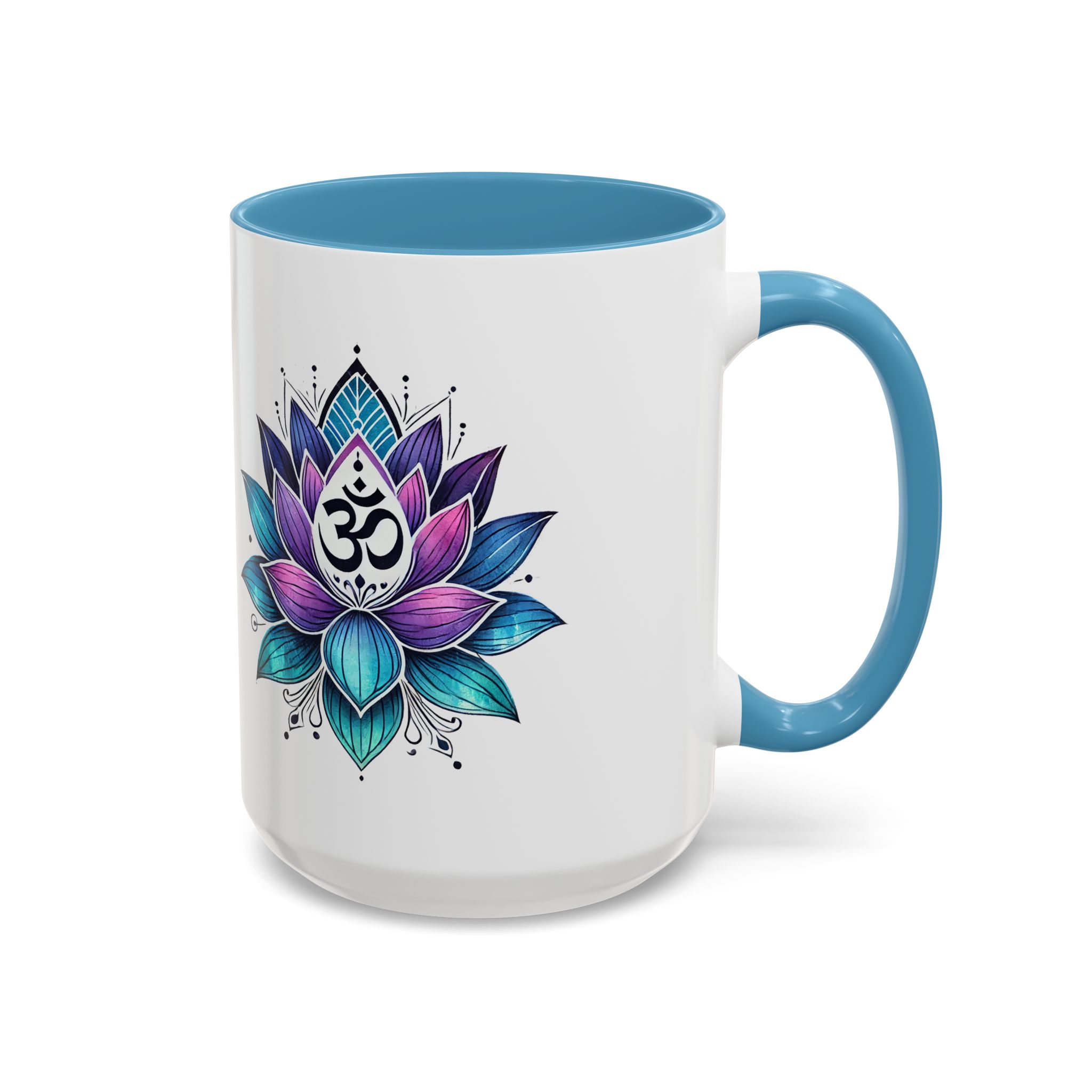 Boho office mug mindfulness mug lotus flower yoga gift coffee lover meditation accessory tea cup cute – Image 37