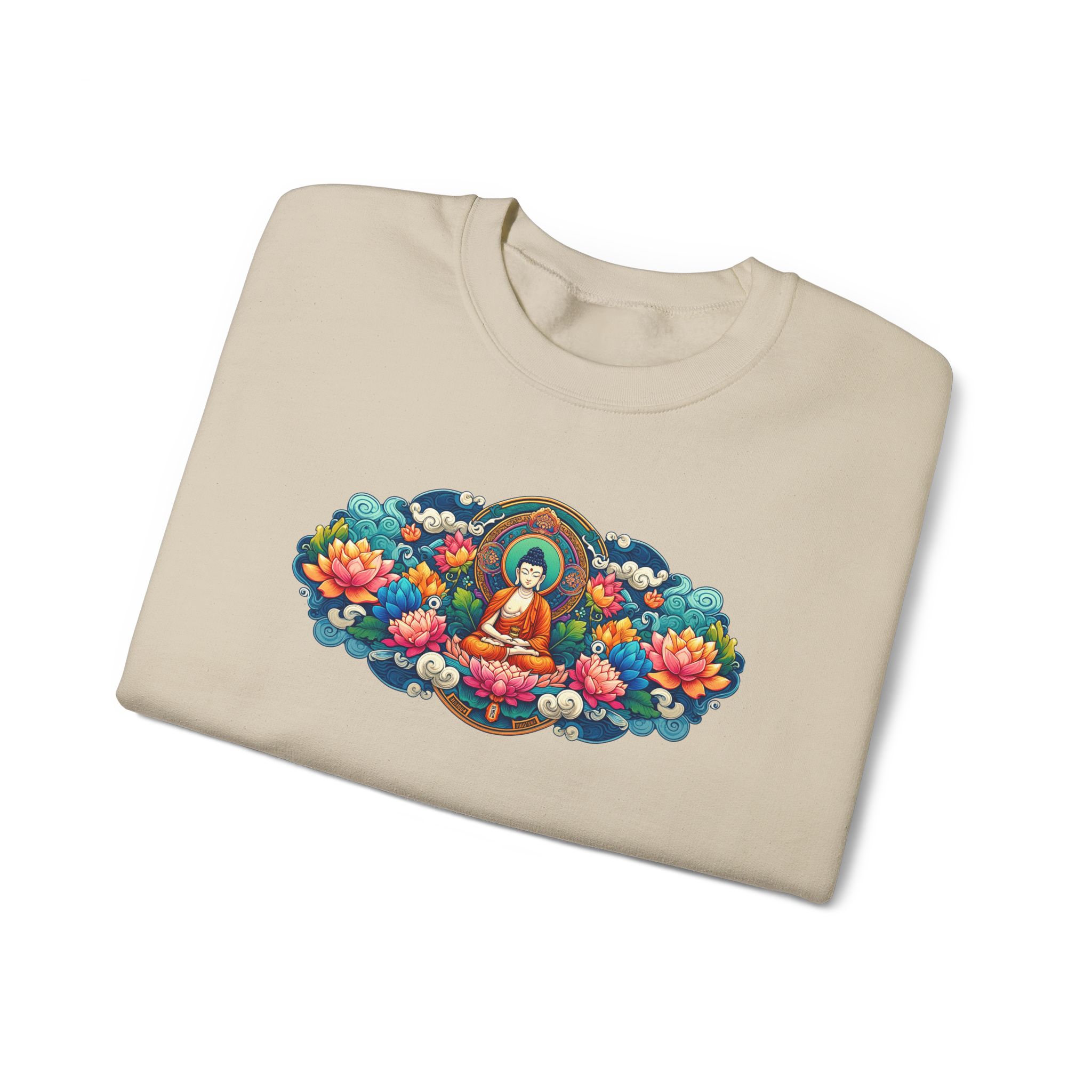 Yoga Vibes sweatshirt – Zen sweater – Meditation Sweatshirt Buddha print - Image 11