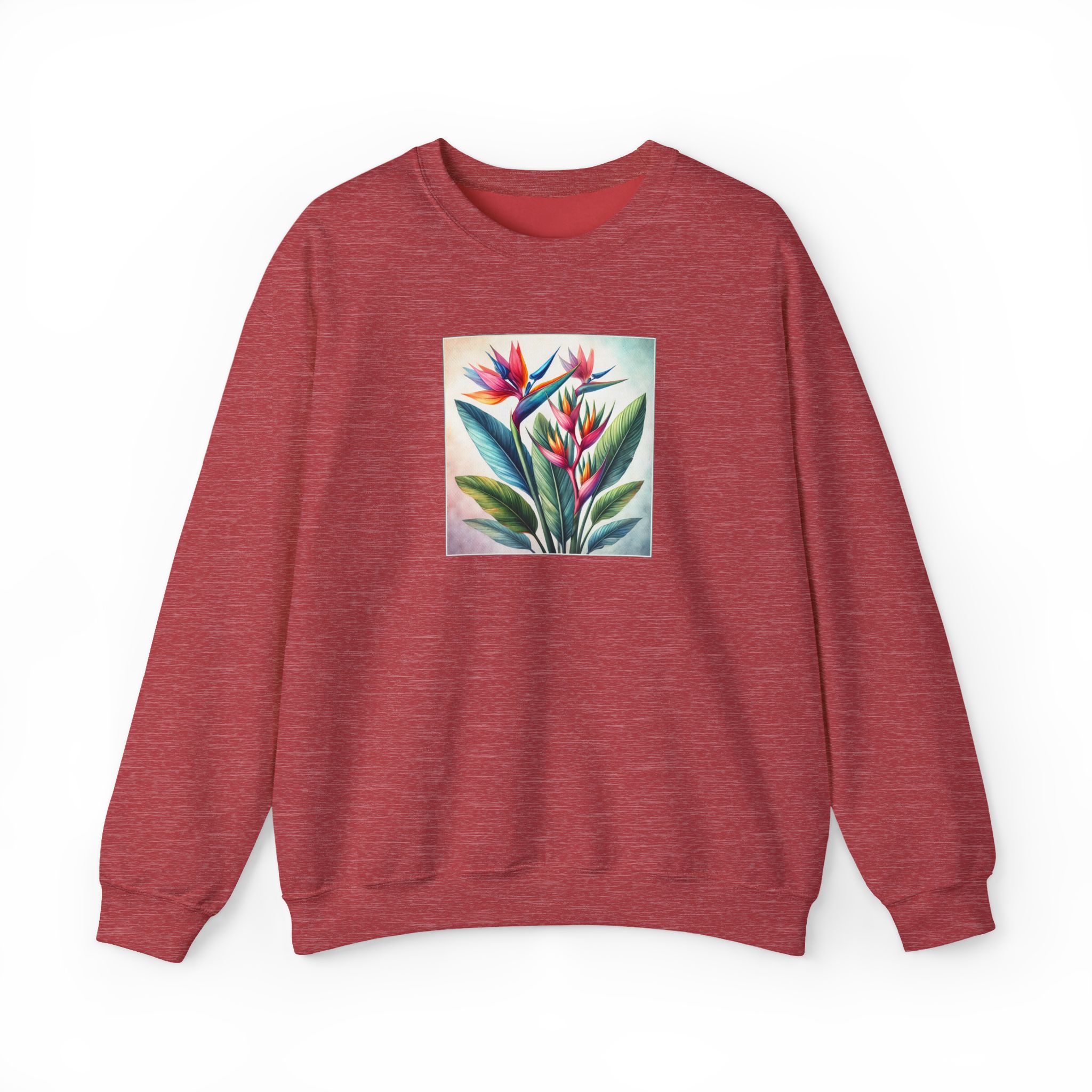 Flower sweatshirt – Tropical sweatshirt – Boho Flower sweater nature print - Image 32