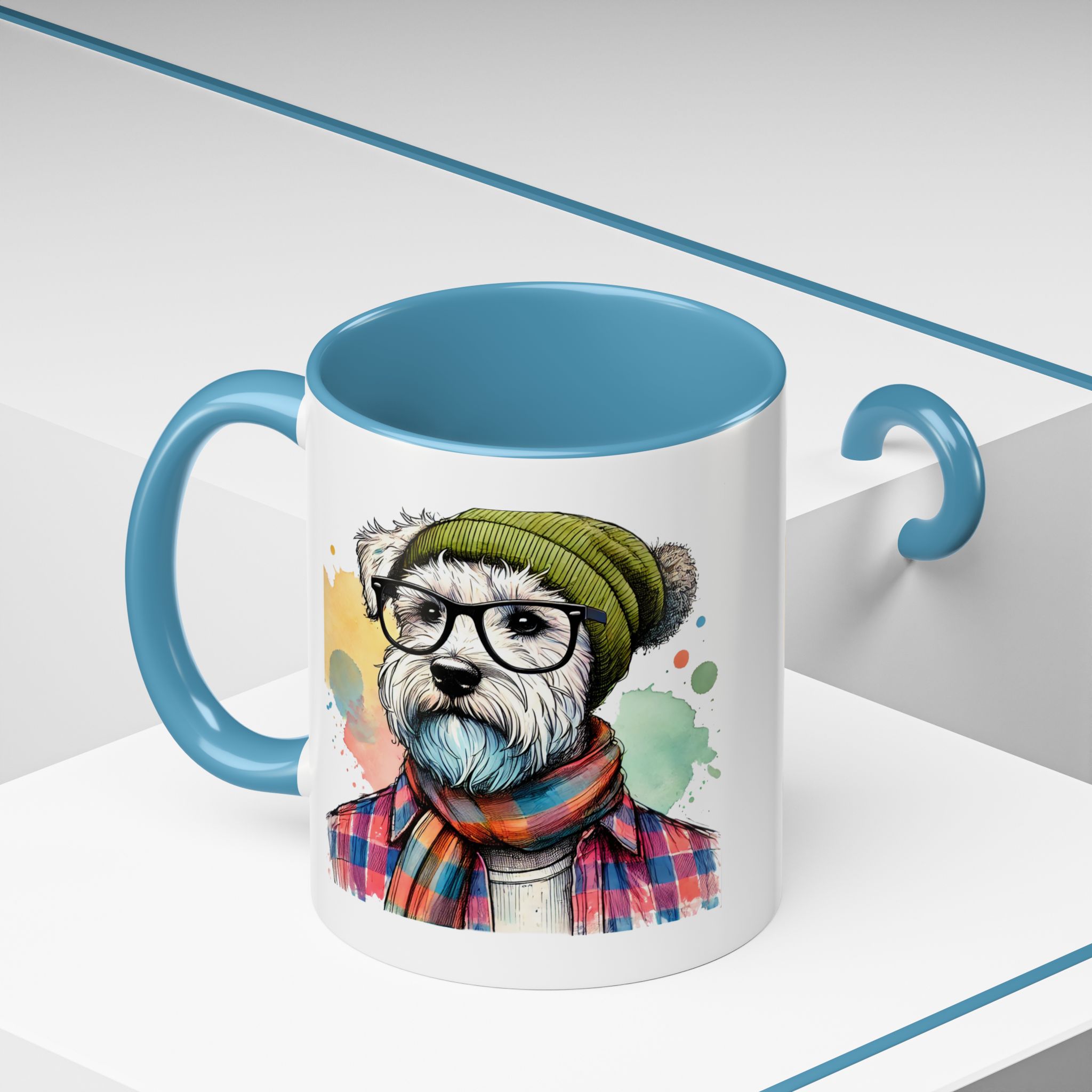 Funny mug dog Boho coffee mug funny gift pet lover hipster accessory lover tea office mug unique design - Image 36