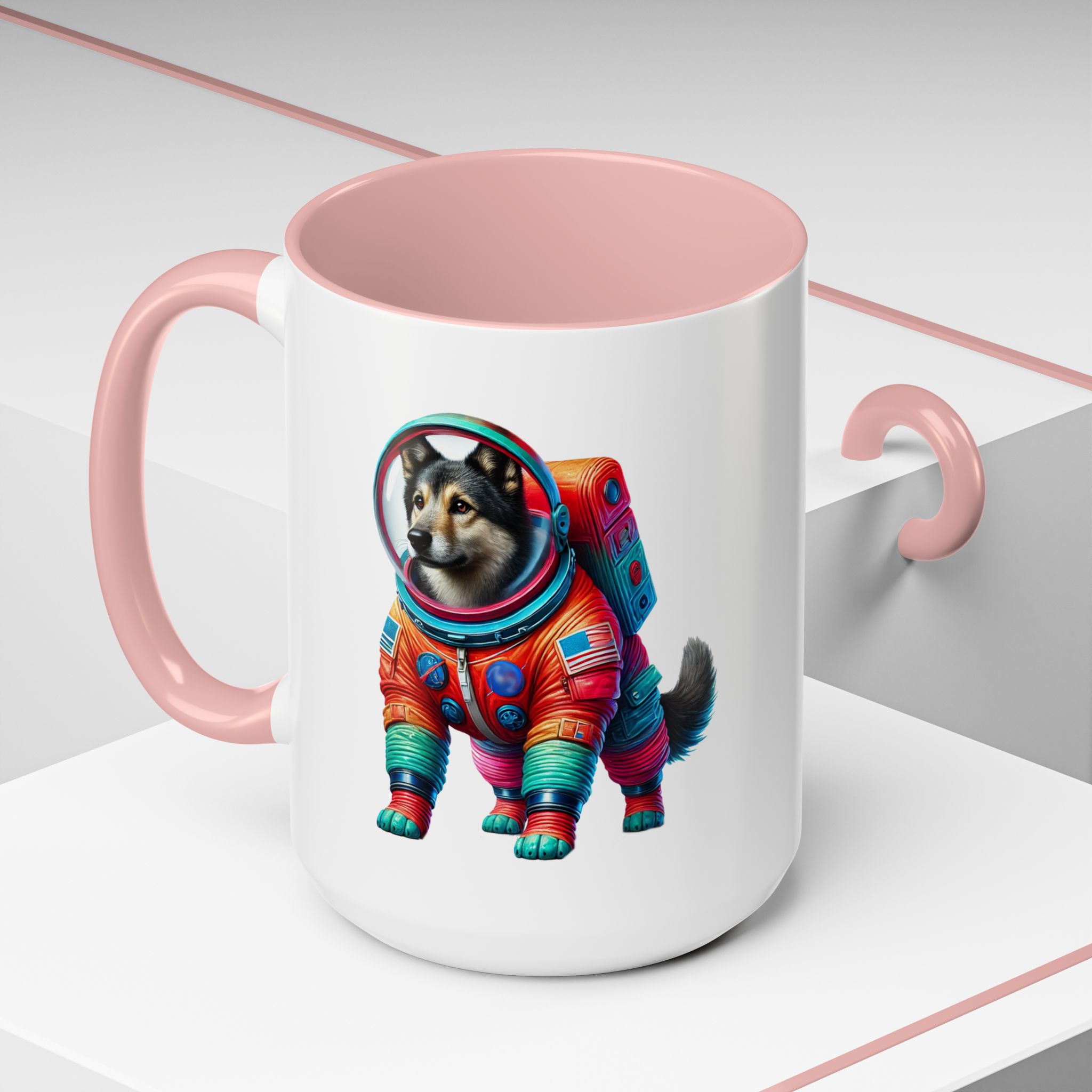 Office mug Dog Outerspace coffee cup Dachshund astronaut tea lover boho gift for her pet accessory puppy - Image 32