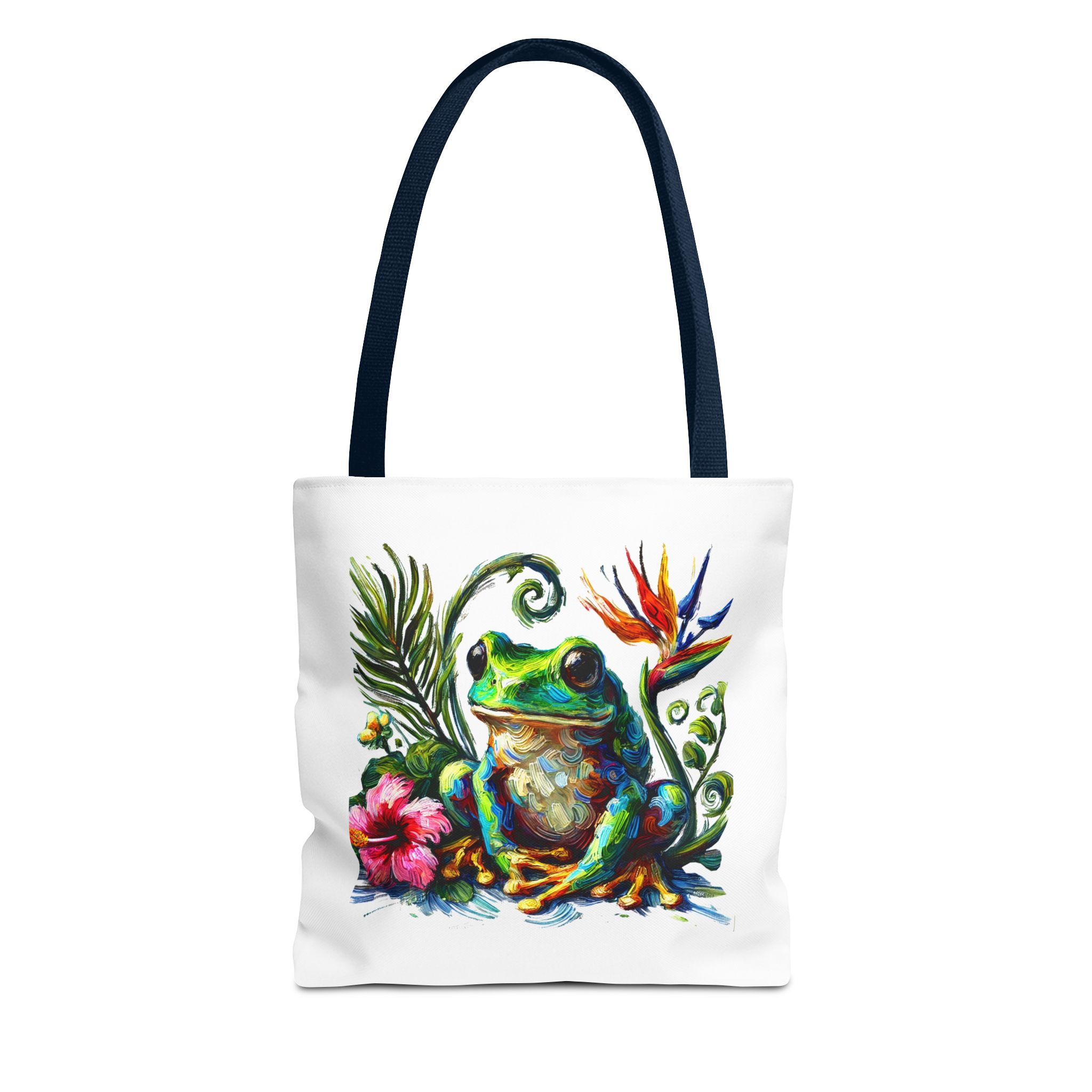 Canvas Tote bag jungle nature Bag boho clothing gift frog tropical visuals purse Handbag cool shoulder bag retro – Image 25