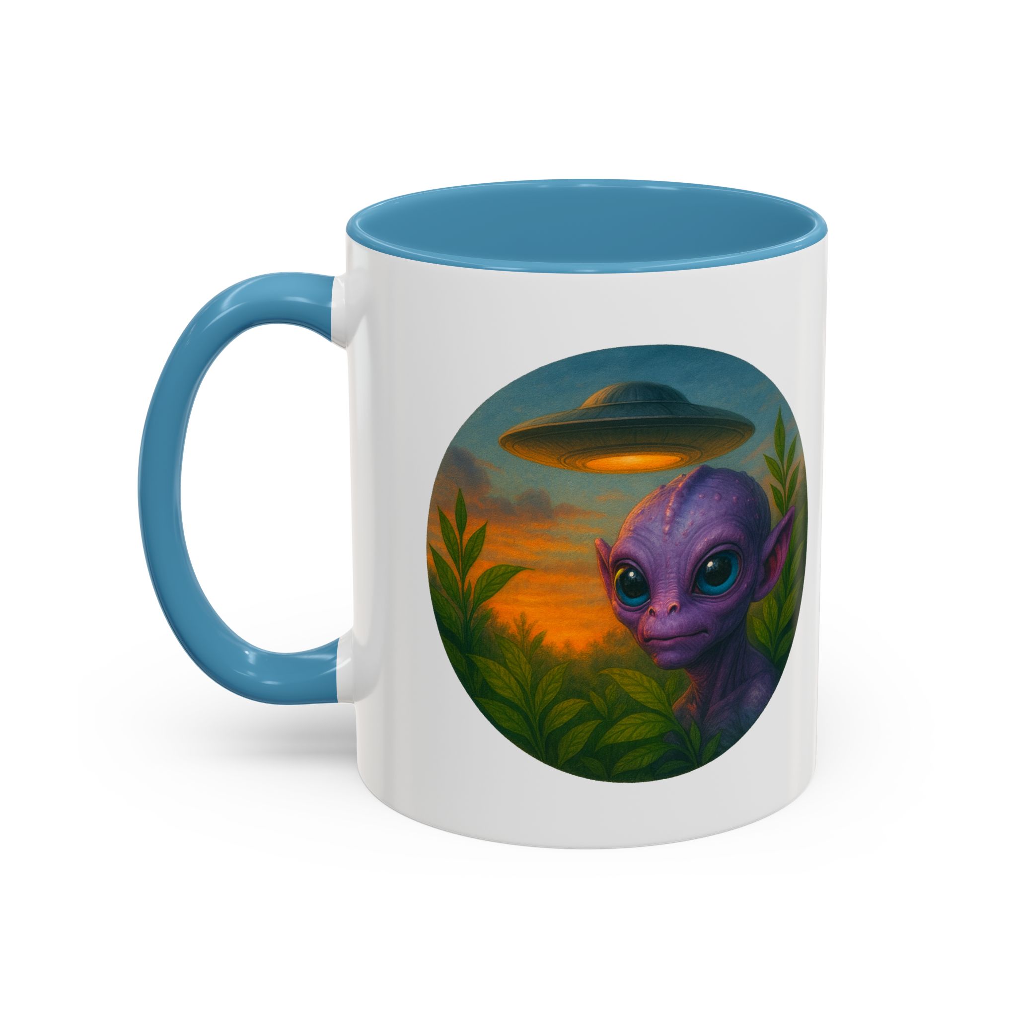 Alien mug and cup extraterrestrial whale fantasy funny vintage graphic oversized womens design - Image 38