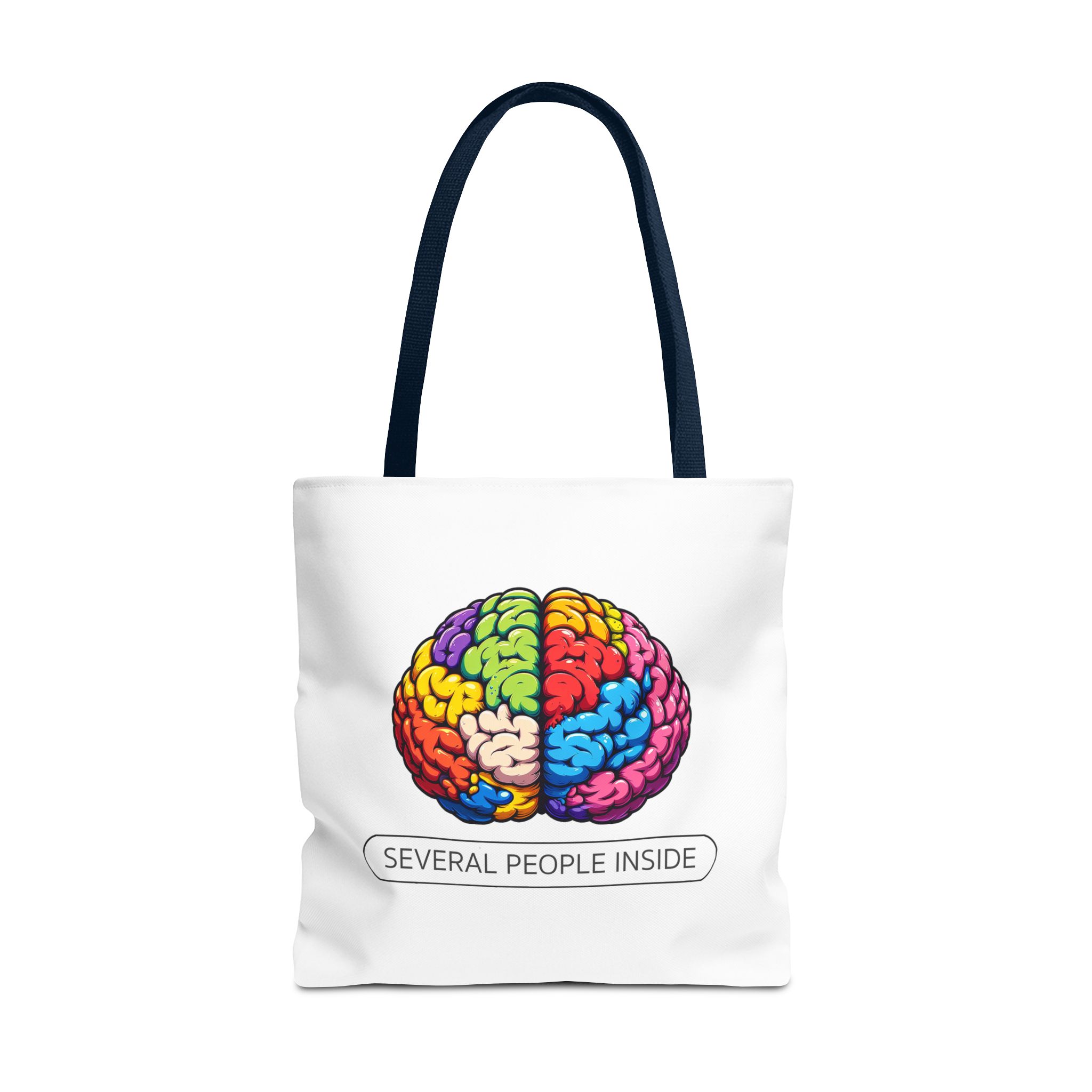 Satiric tote bag Brain canvas tote bag funny shoulder bag fun gift sarcastic cute tote bag boho purse cool handbag – Image 29