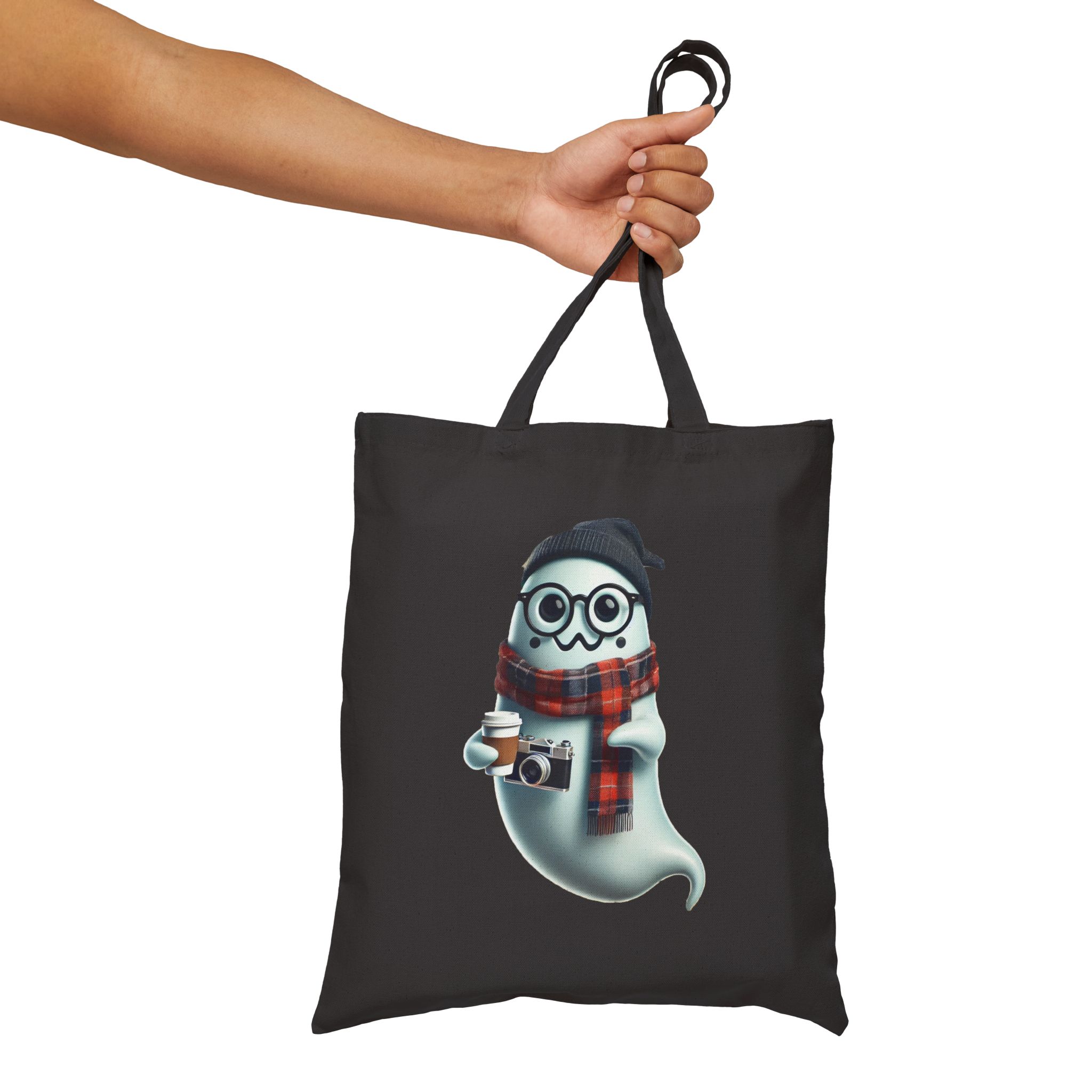 Boho Canvas Tote bag ghost funny Bag hipster gift cool clothing unique shoulder bag purse cute Handbag unique - Image 8
