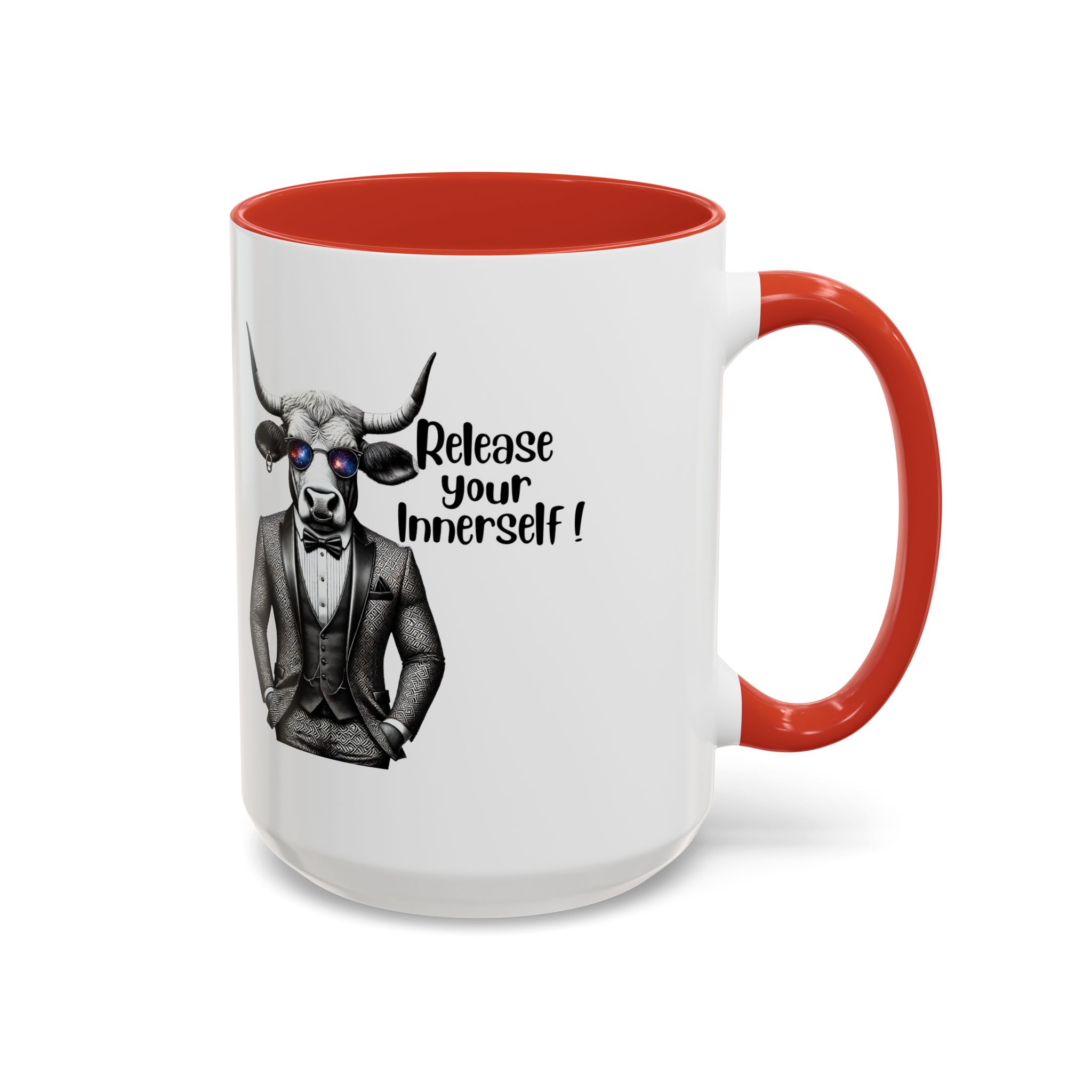 Coffee mug funny motivational gift for her cute cup tea lover cool boho mug office accessory self confidence design bull – Image 29