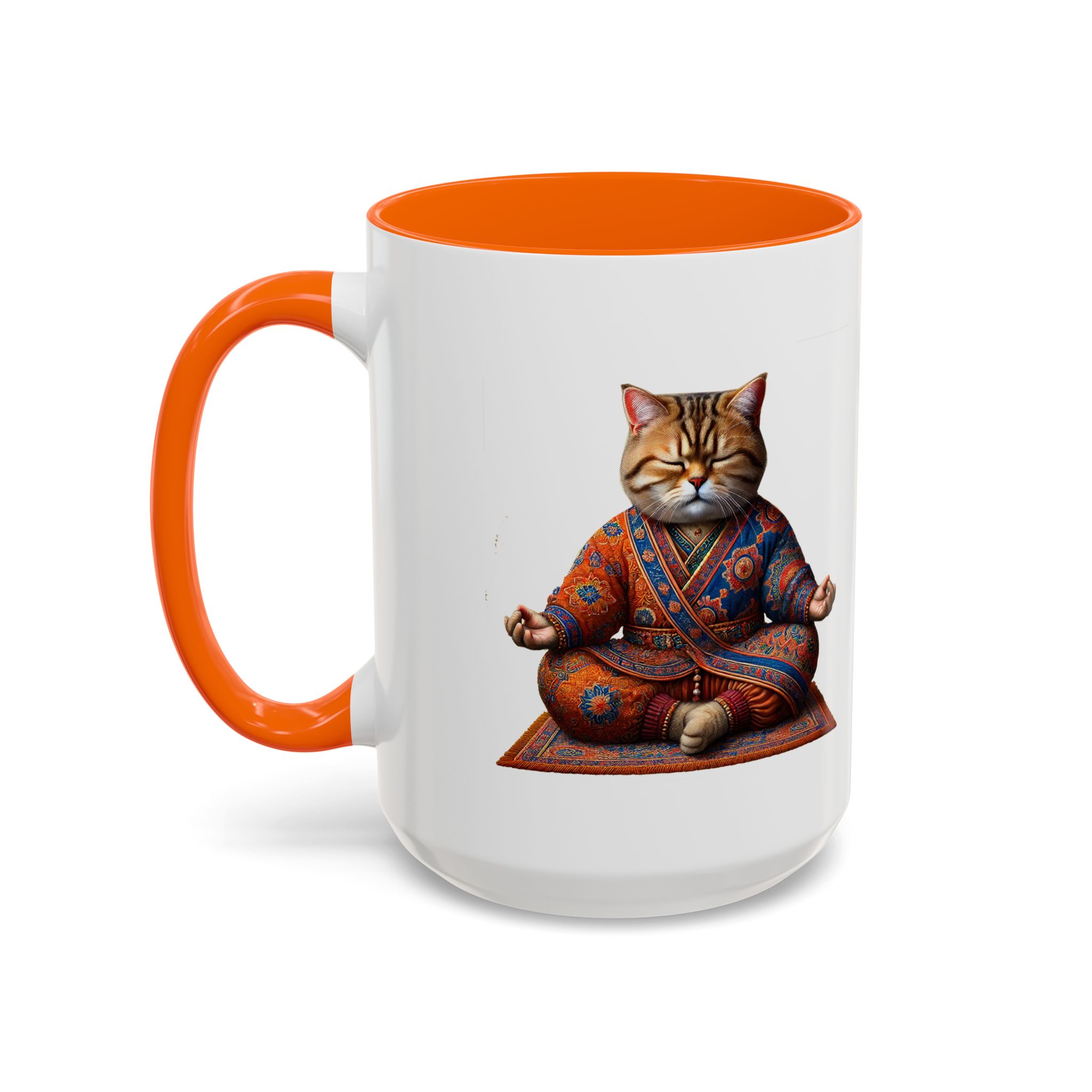 Office Mug cat lover yoga gift for mom Tea cup coffee Mug meditation accessory mindfulness pet design - Image 54