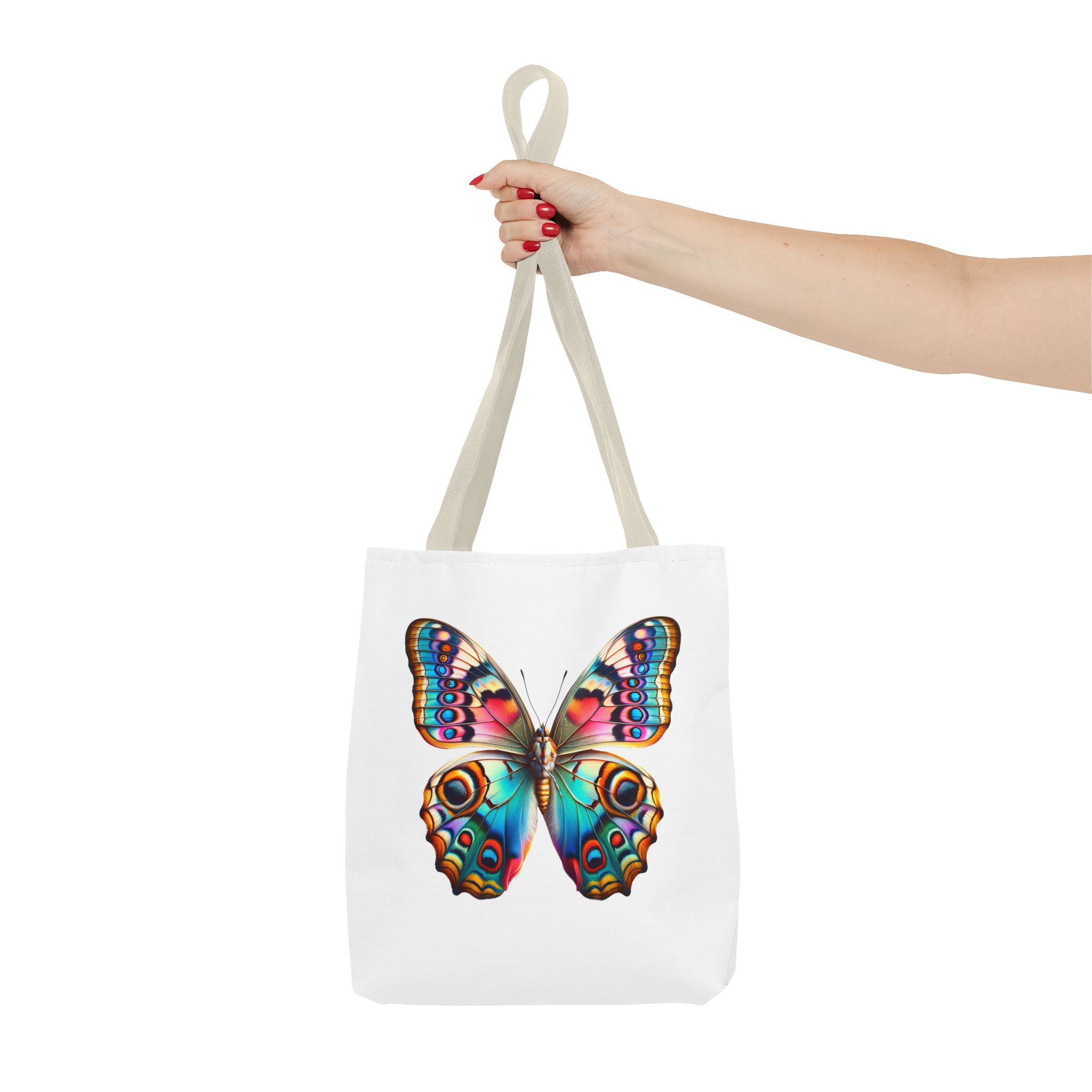 Butterfly canvas tote bag nature cute tote bag cool shoulder bag gift for her nature butterfly premium purse - Image 20