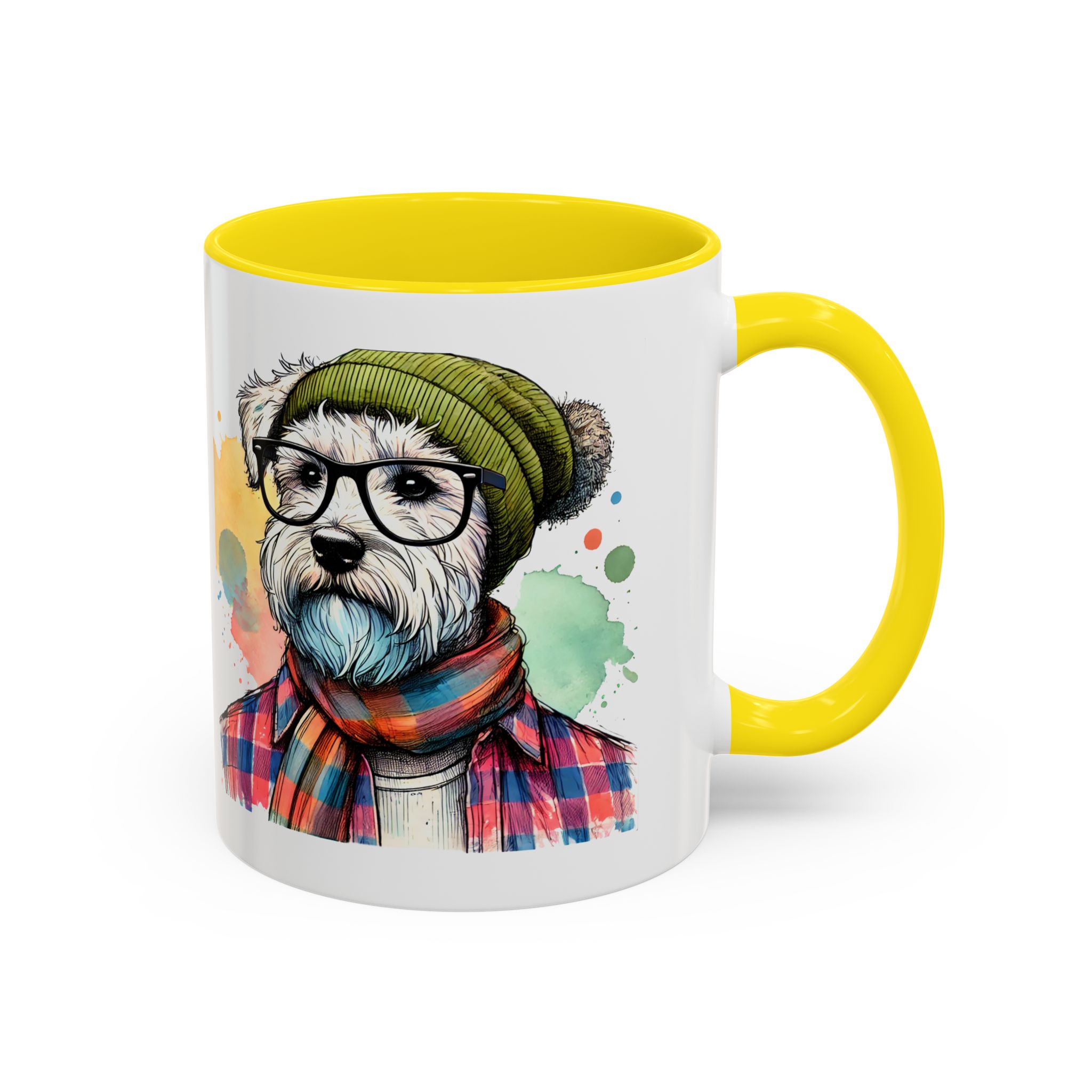Funny mug dog Boho coffee mug funny gift pet lover hipster accessory lover tea office mug unique design - Image 49