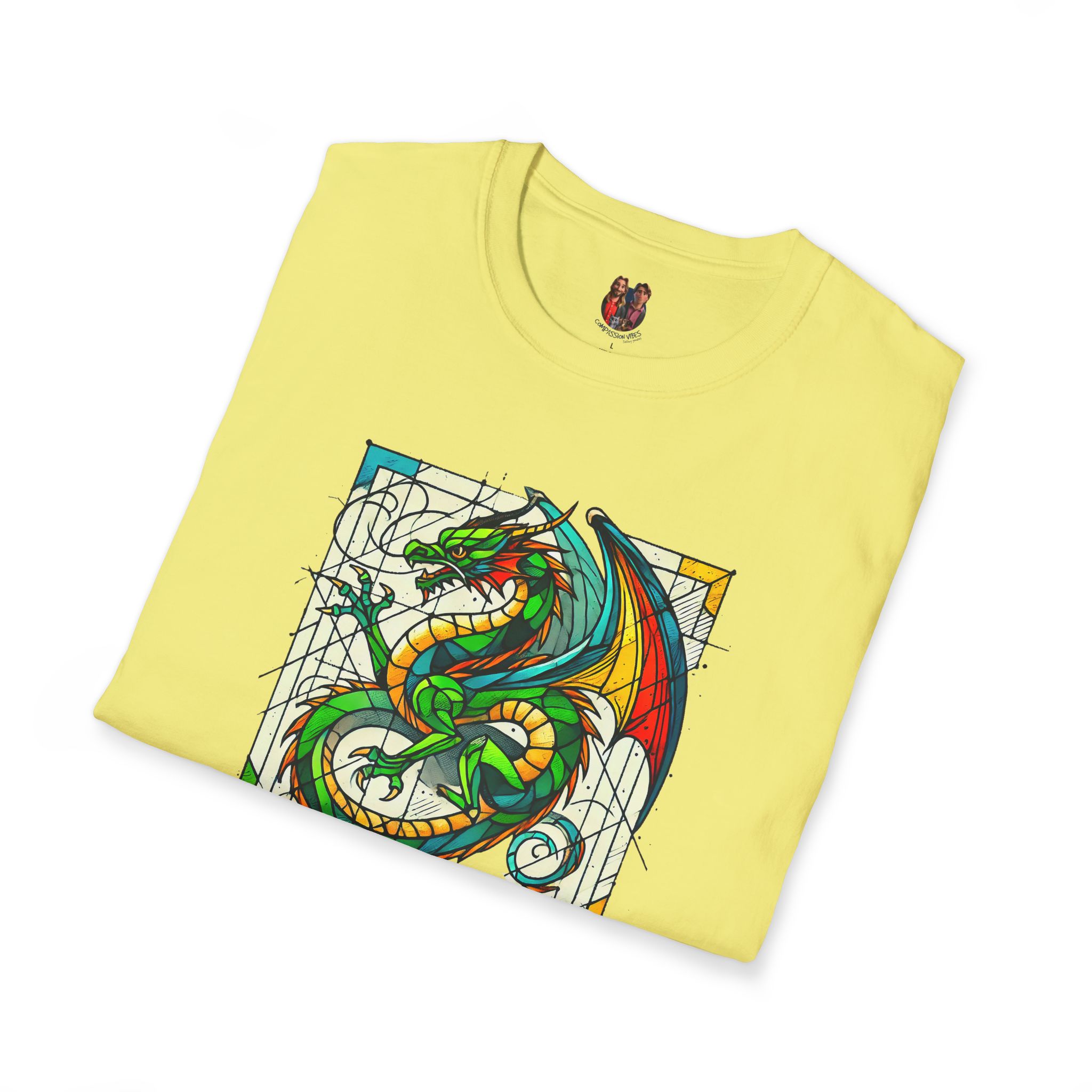 Dragon Fantasy tshirt - Mythical Dragon Graphic - Artistic Creature Tee - Image 13