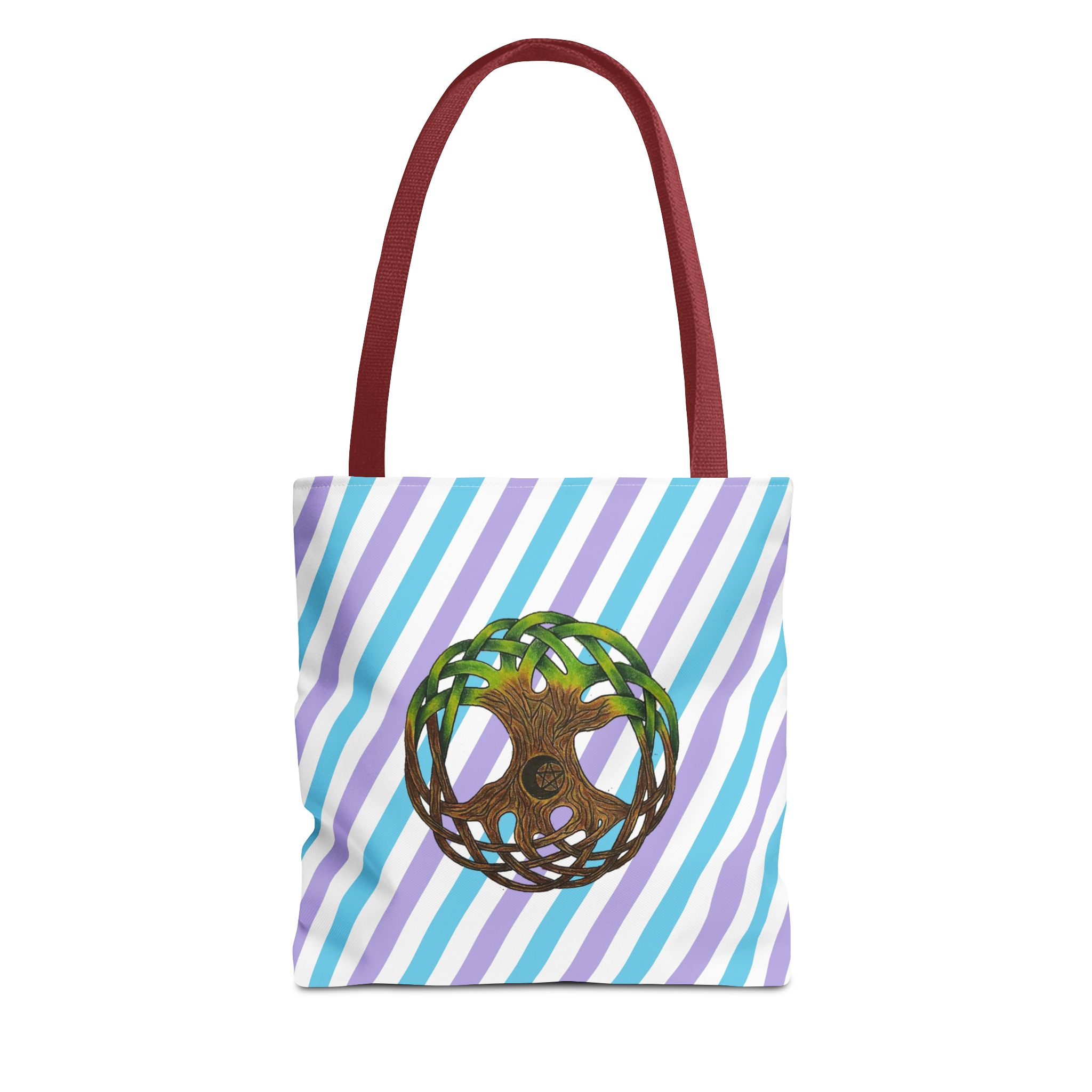 Canvas tote bag Dive into Dream Worlds Surrealist Tree Art shoulder bag with Unique Artist cute tote bag - Image 7