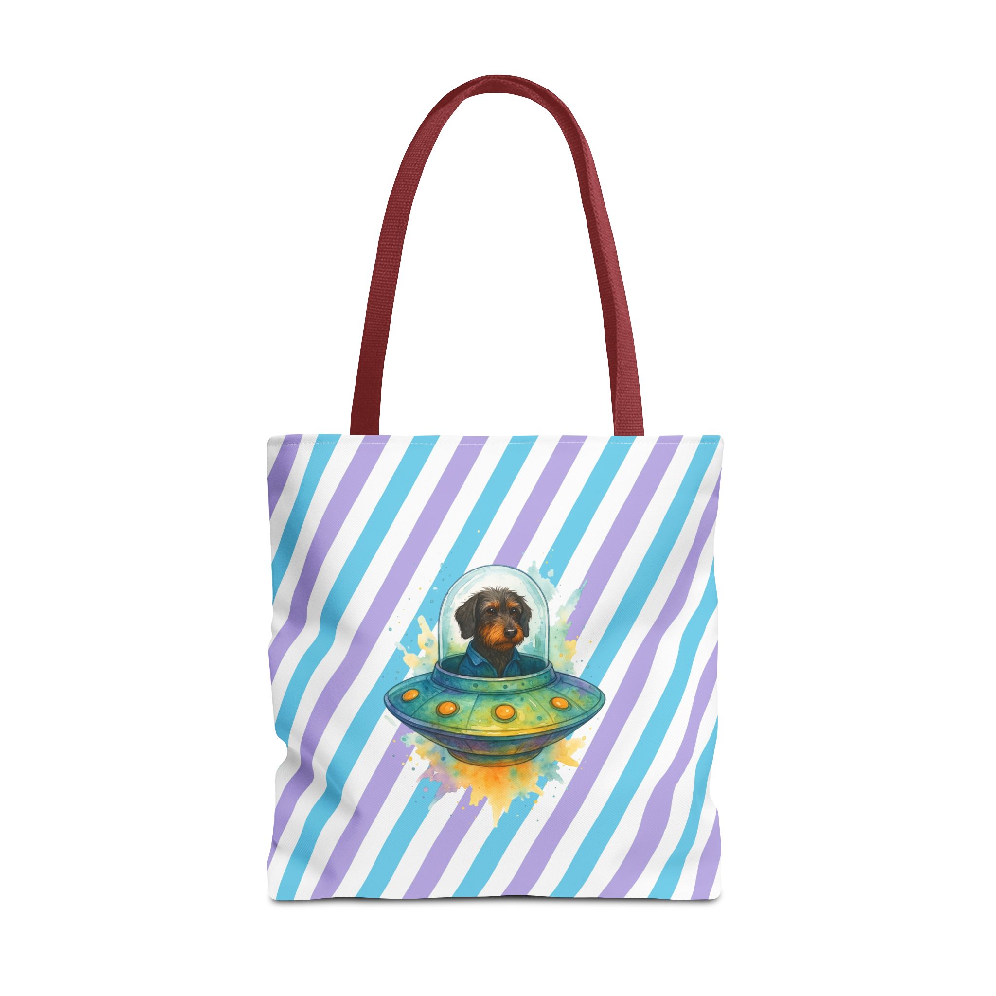 Dog Canvas Tote bag funny outerspace Bag astronaut pet lover cool gift clothing shoulder bag purse retro Handbag unique - Image 11