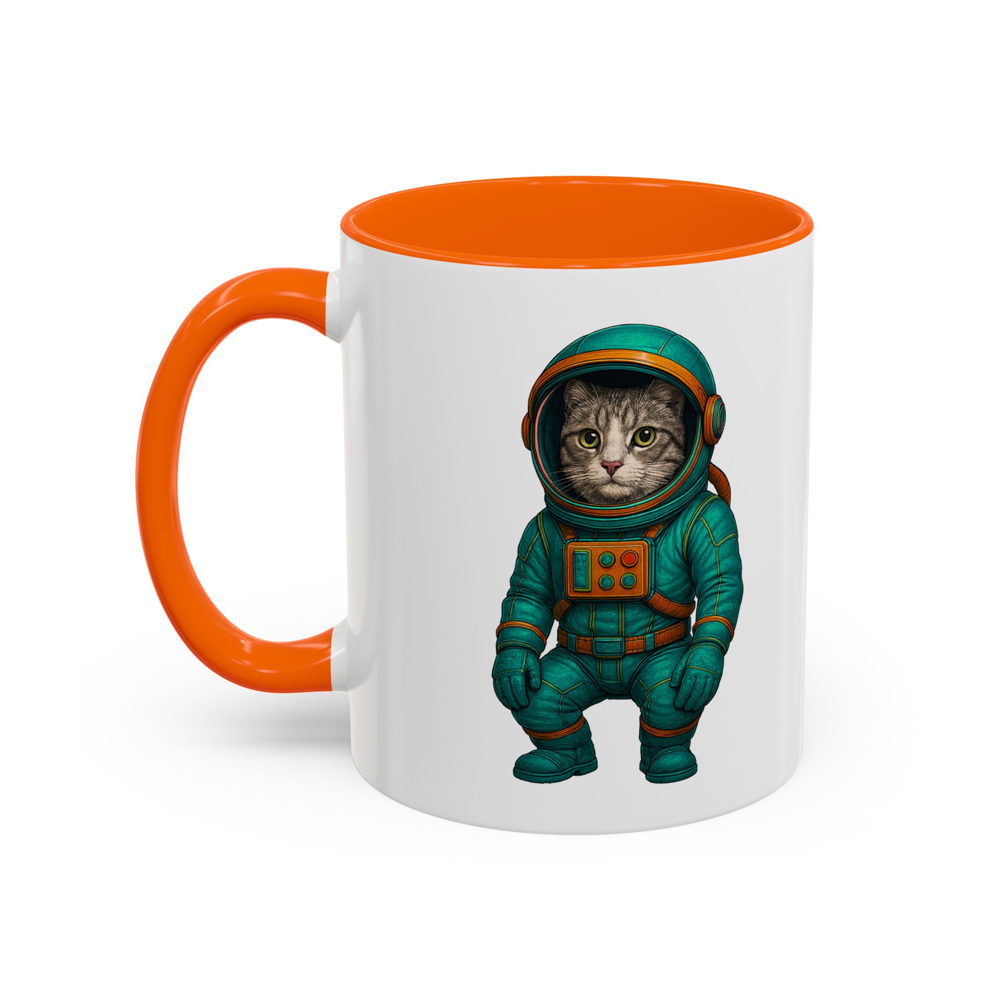 Coffee Mug funny Cat lover boho Mug Cat astronaut tea cup pet unique accessory kitten gift for her - Imagen 42