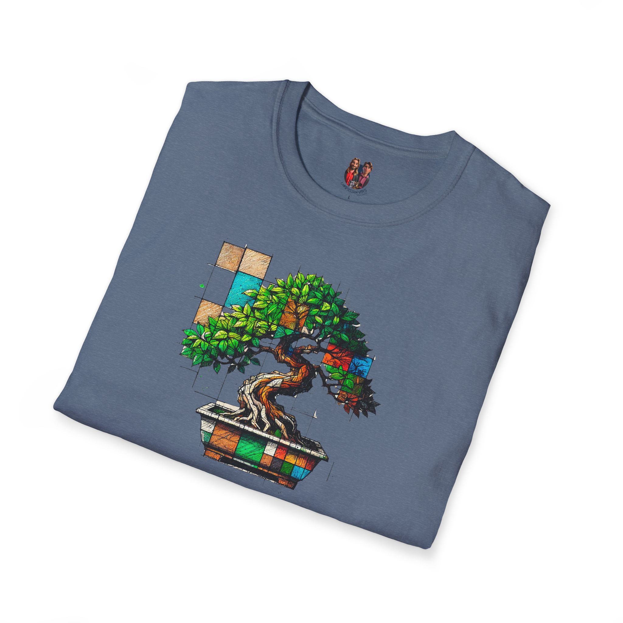 Bonsai Nature tshirt - Zen Tree Graphic - Stylish Botanical Nature Tee