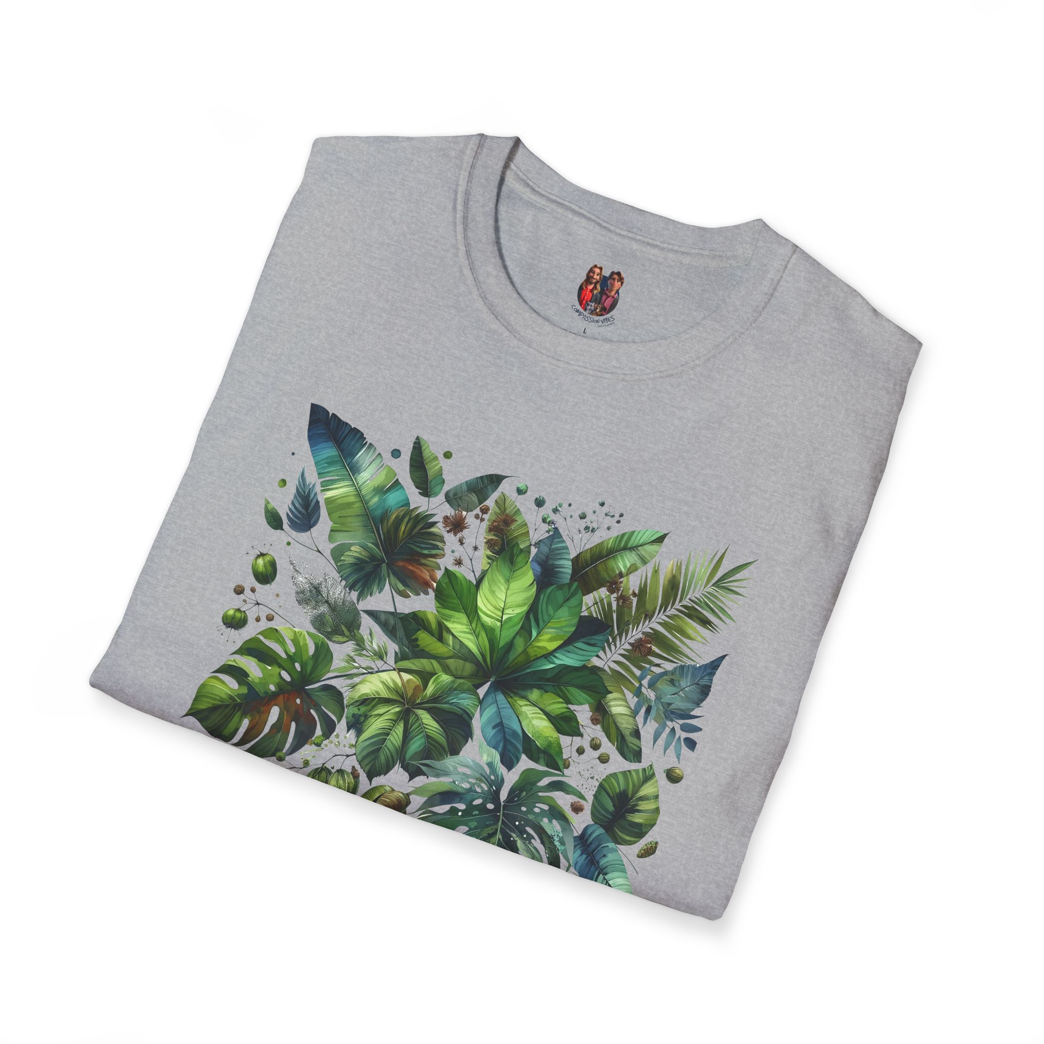 Forest Nature tshirt - Vintage Forest Graphic - Landscape Nature Lover Tee - Image 9