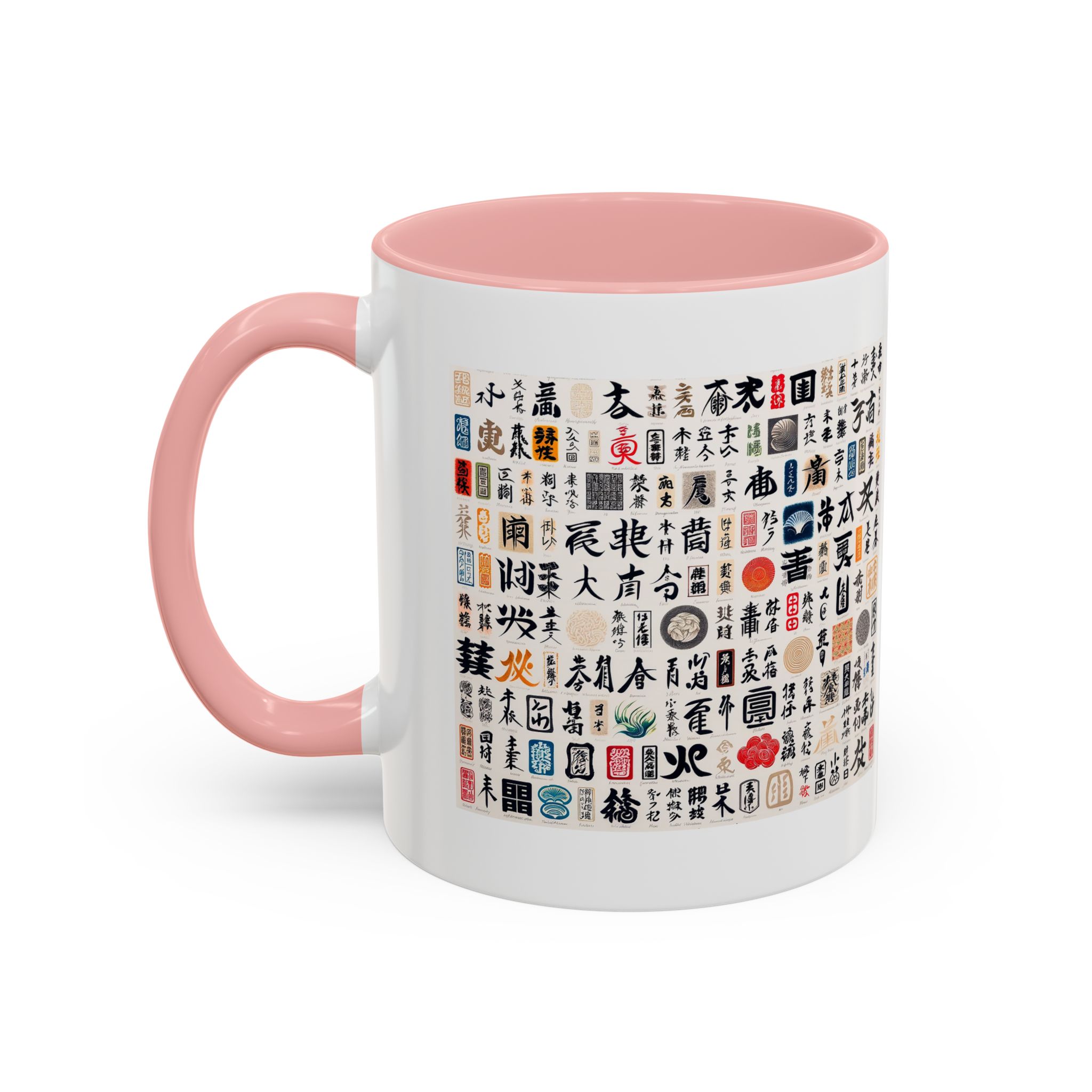 Coffee Mug calligraphy Japan Cup tea lover gift for her cute mug office accessory japan design - Imagen 10