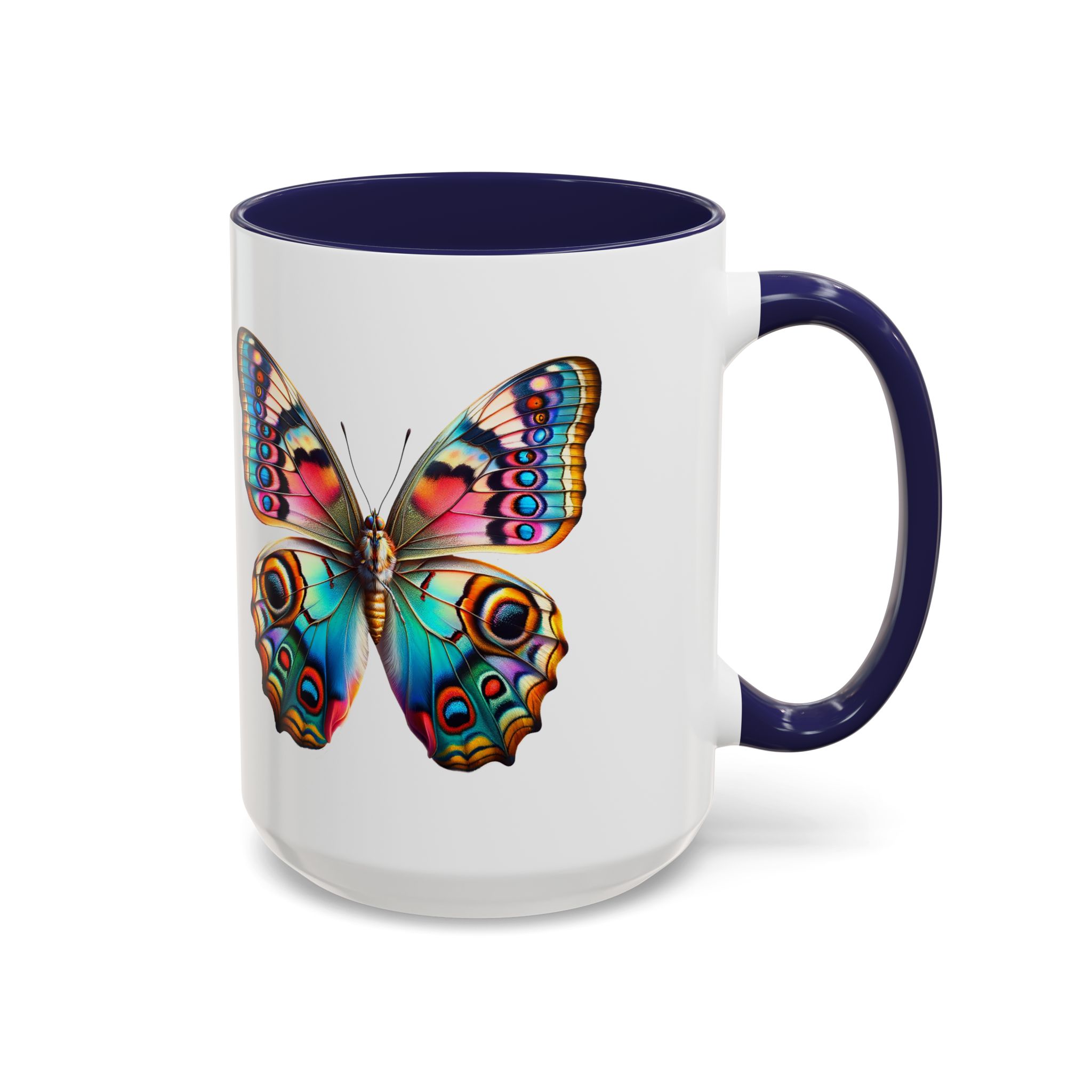 Coffee mug Butterfly unique cup boho gift for her office accessory cute mug nature design - Imagen 25