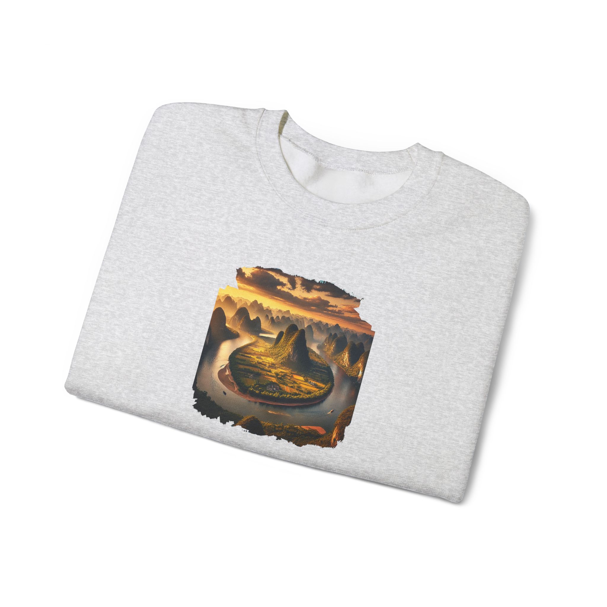 China sweatshirt – Asia sweatshirt – Nature Sweatshirt asia print - Image 5