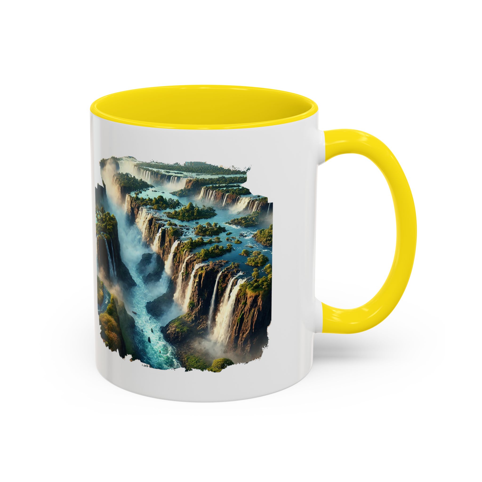 Tea mug Landscape Brazil office mug nature Iguazu & igacu print boho gift coffee accessory unique cup vintage - Image 49