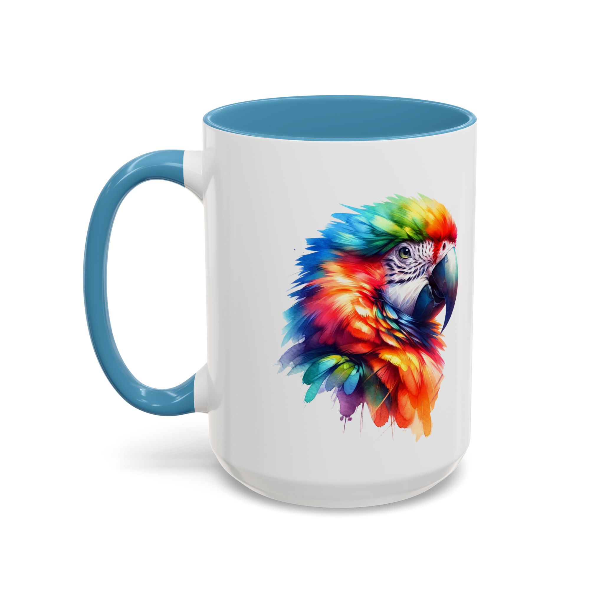 Parrot Mug vivid colors bird lover Cup parrot print cool print nature lover accessory stylish print - Imagen 38