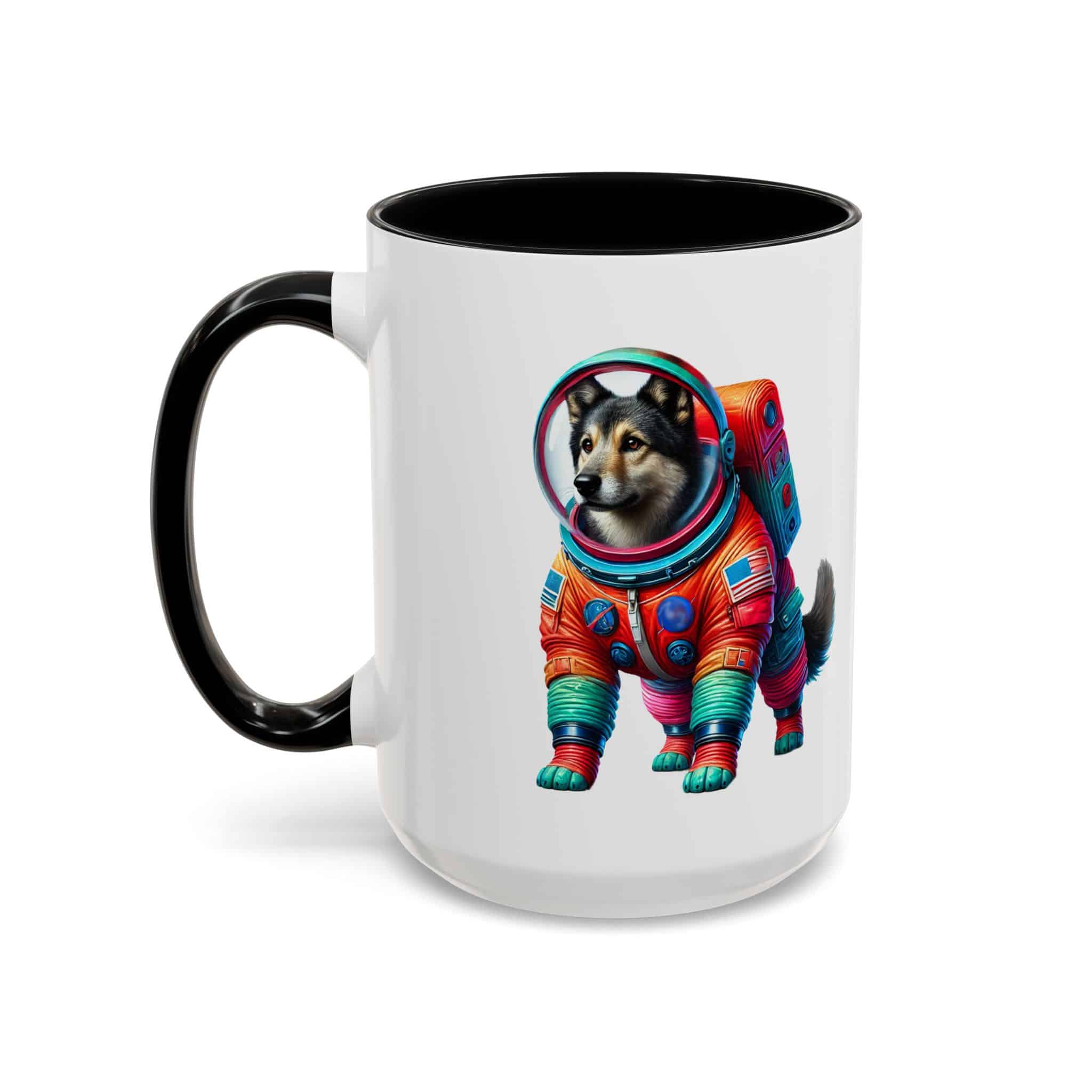 Office mug Dog Outerspace coffee cup Dachshund astronaut tea lover boho gift for her pet accessory puppy - Image 22