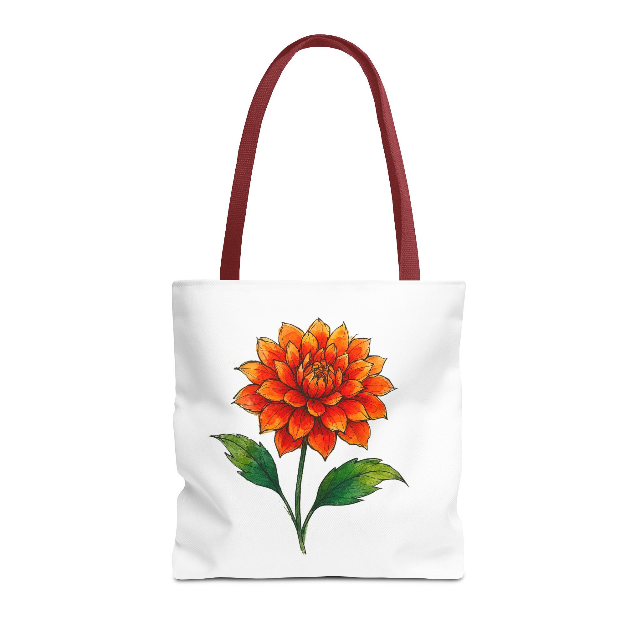 Wildflower canvas tote bag vintage cute tote bag nature shoulder bag Floral cute tote bag nature print shoulder bag flower lover – Image 9