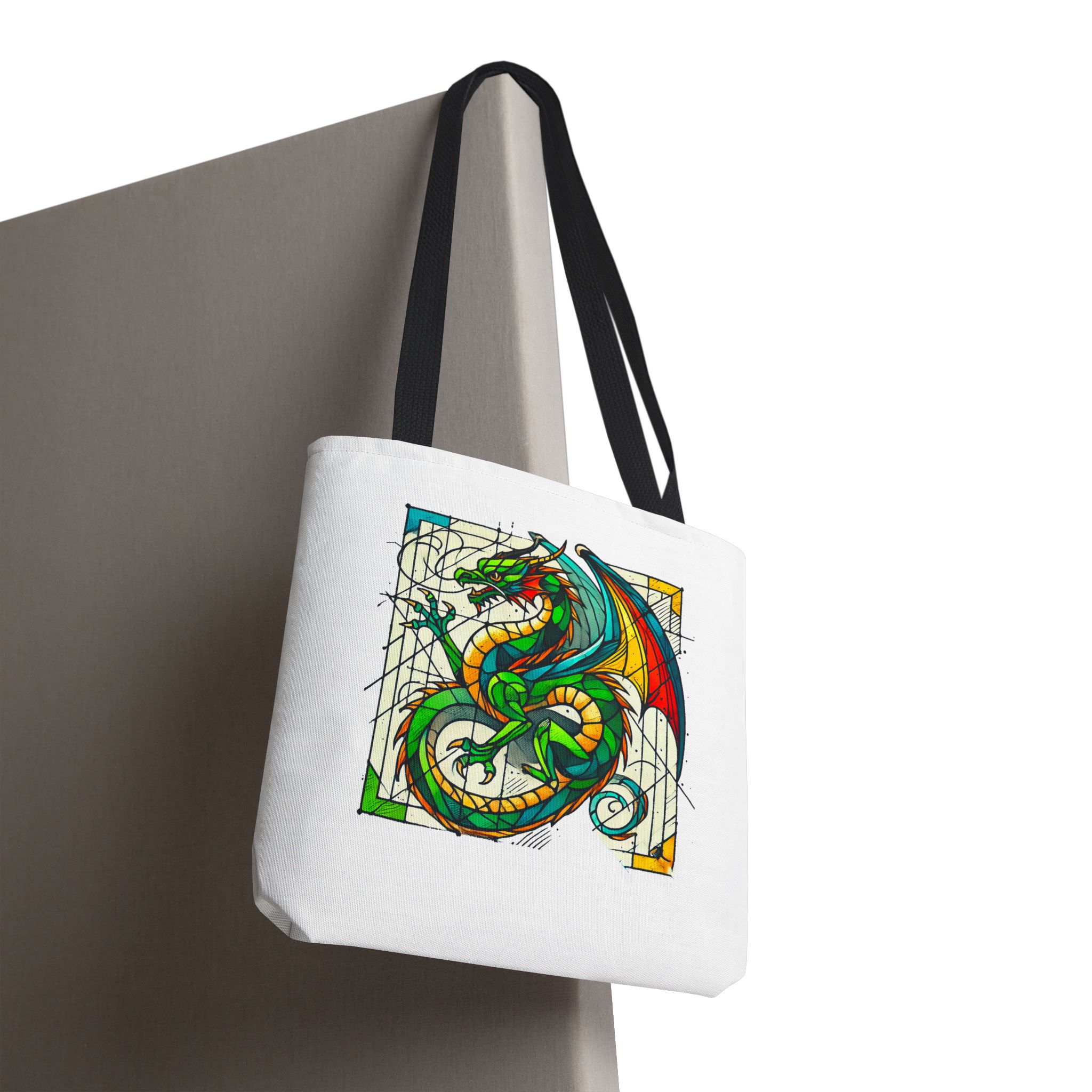 Dragon tote bag powerful look with unique graphic design - Image 6
