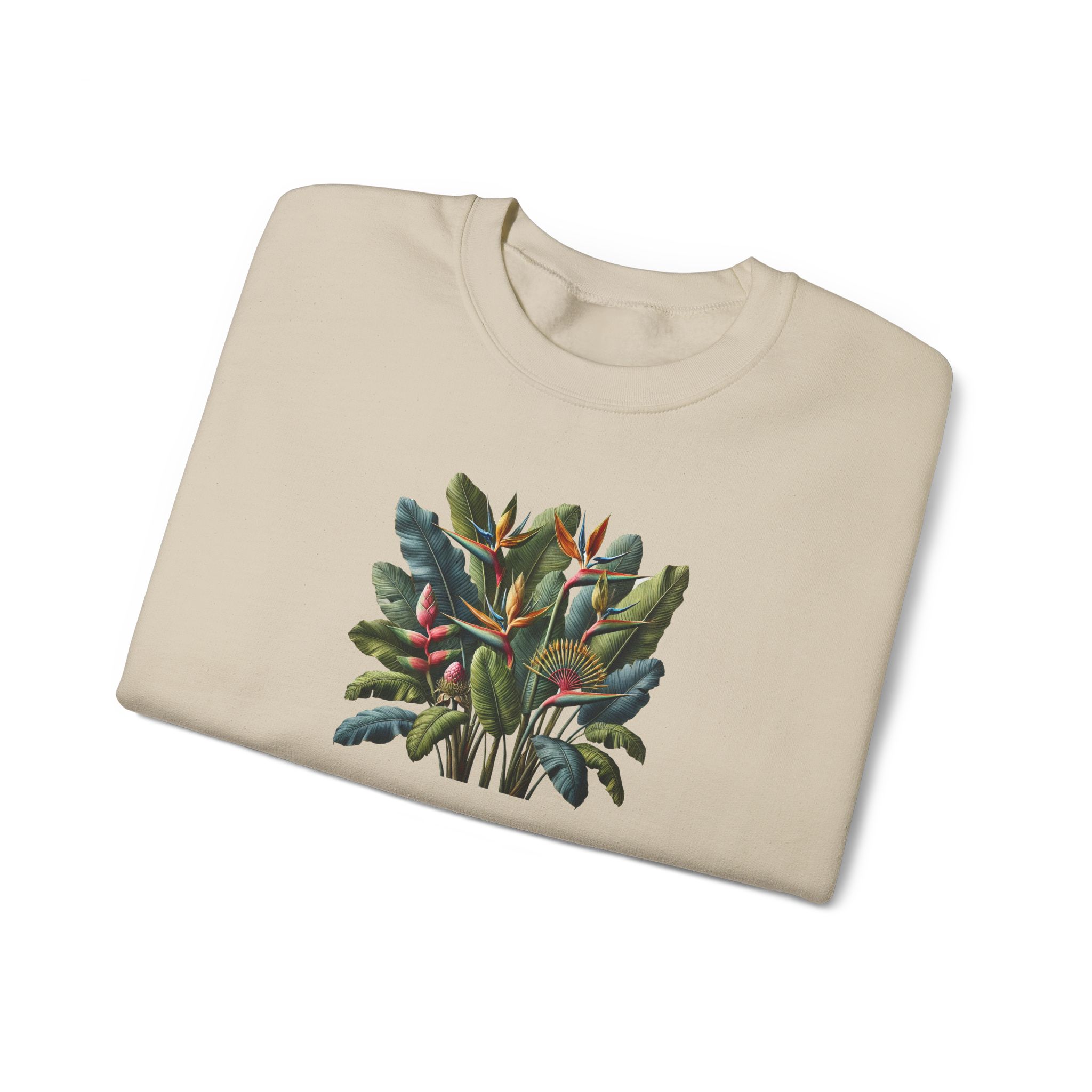 Flower sweatshirt – Wild Flower sweatshirt – Boho Floral sweater wildflower print - Image 9