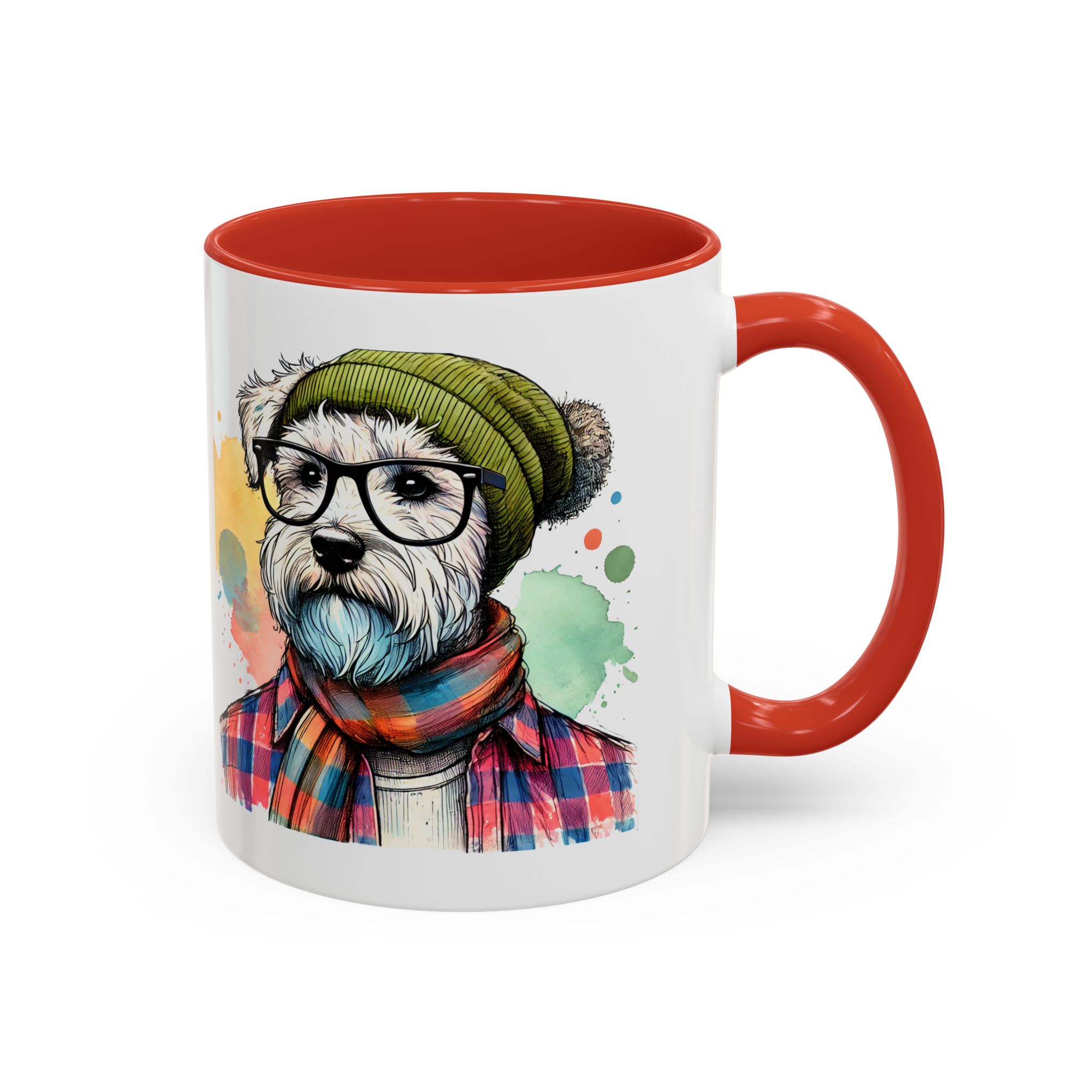Funny mug dog Boho coffee mug funny gift pet lover hipster accessory lover tea office mug unique design - Image 13