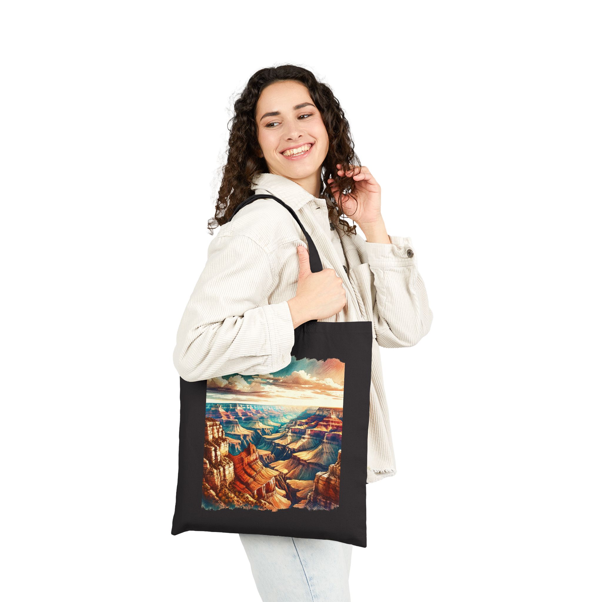 Grand Canyon tote bag landscape canvas tote bag nature canvas tote bag comfortable cute tote bag cool print ethical handbag - Image 7